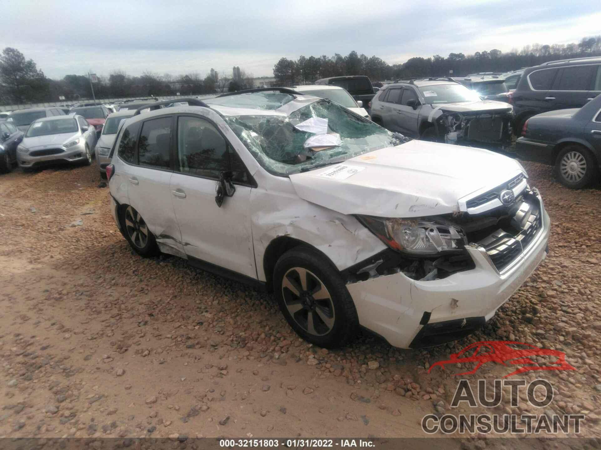 SUBARU FORESTER 2018 - JF2SJAGC5JH539875
