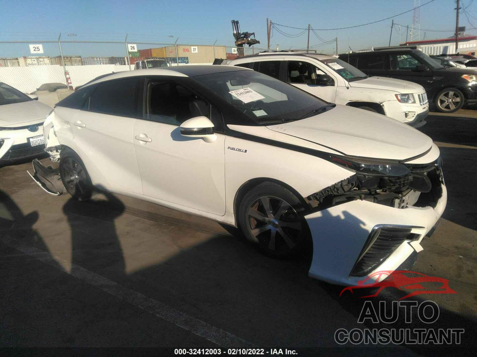 TOYOTA MIRAI 2017 - JTDBVRBD6HA001481