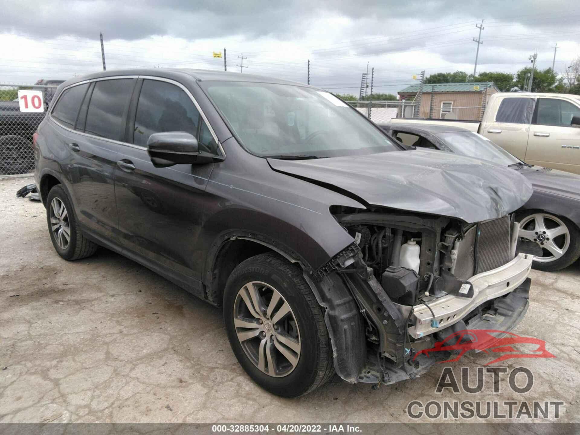 HONDA PILOT 2017 - 5FNYF5H53HB023834