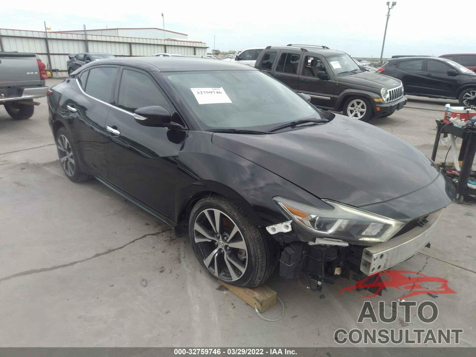 NISSAN MAXIMA 2016 - 1N4AA6AP2GC442261