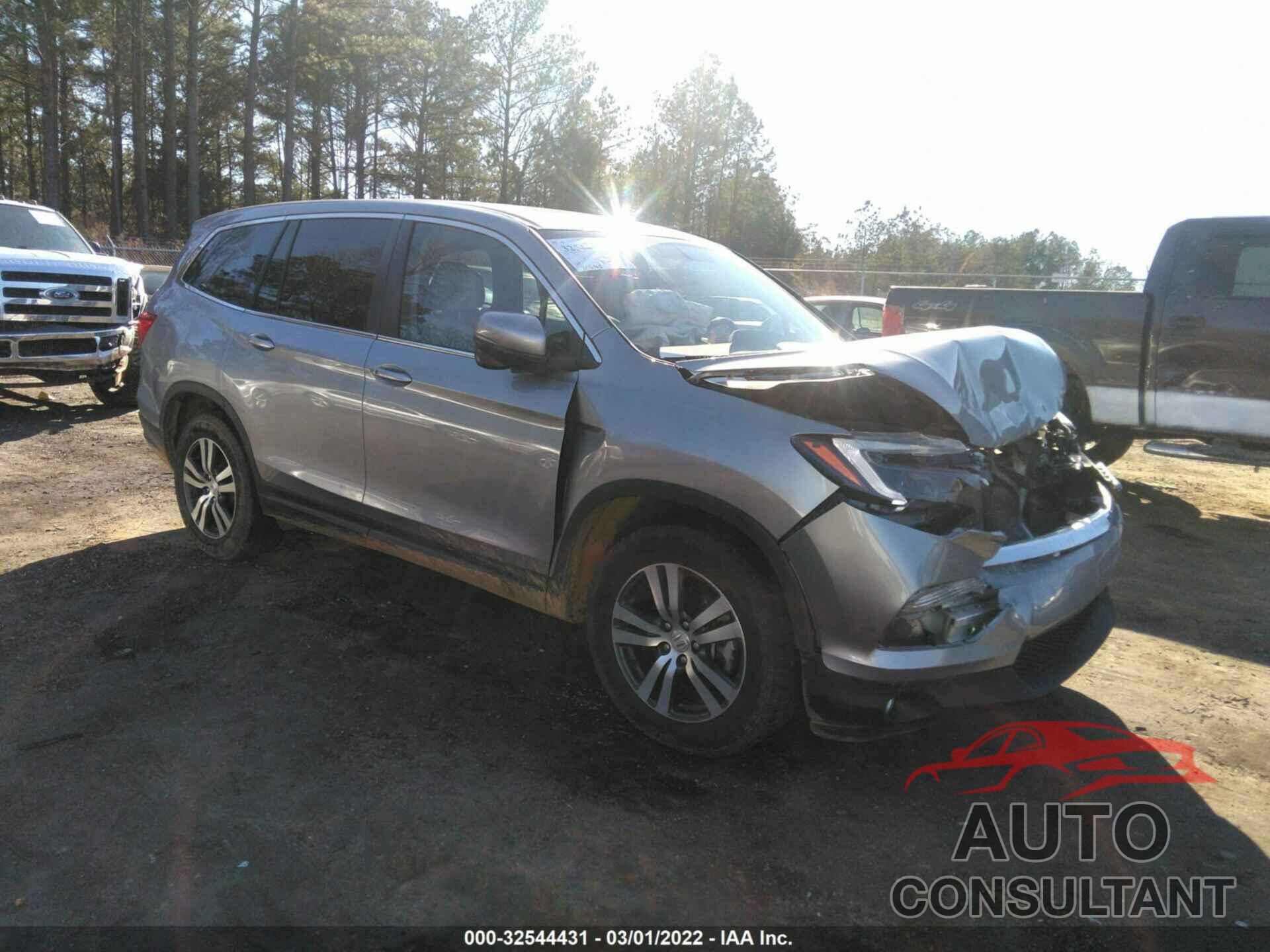 HONDA PILOT 2017 - 5FNYF5H52HB027583