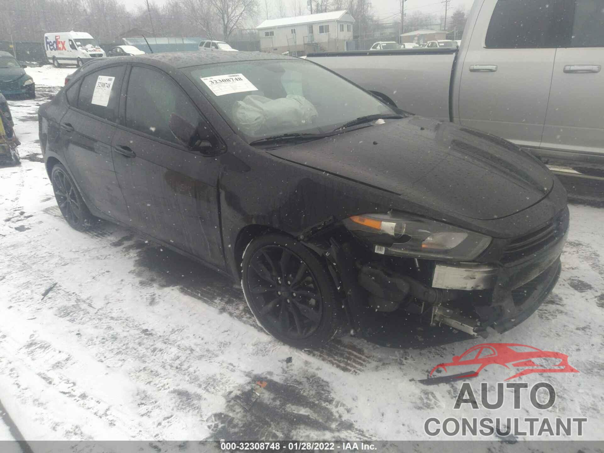 DODGE DART 2016 - 1C3CDFFA5GD802216