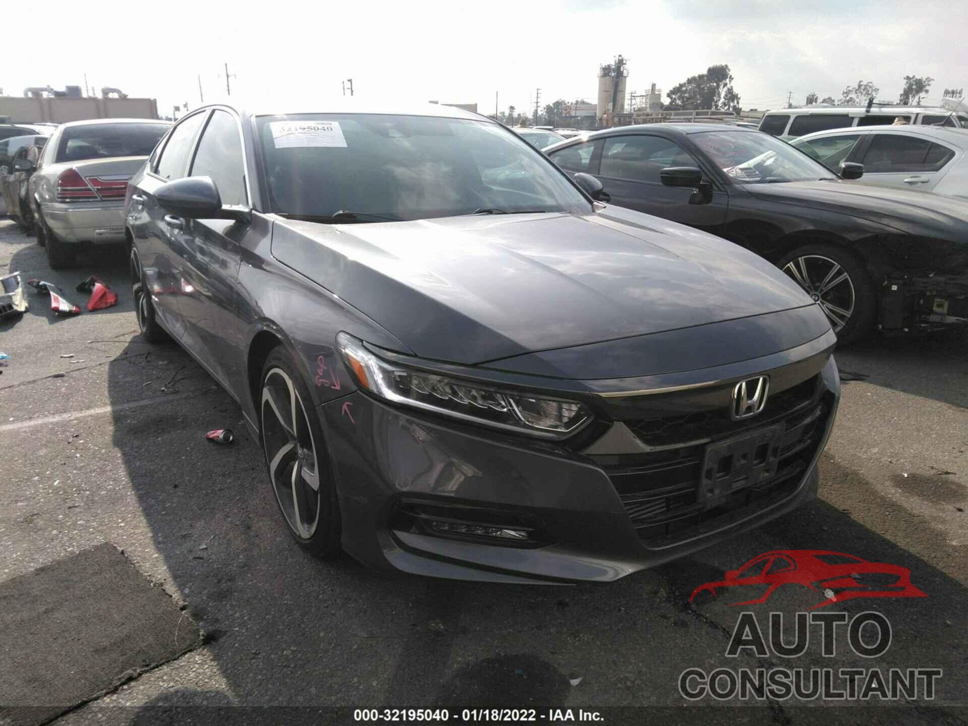 HONDA ACCORD SEDAN 2018 - 1HGCV1F37JA167314