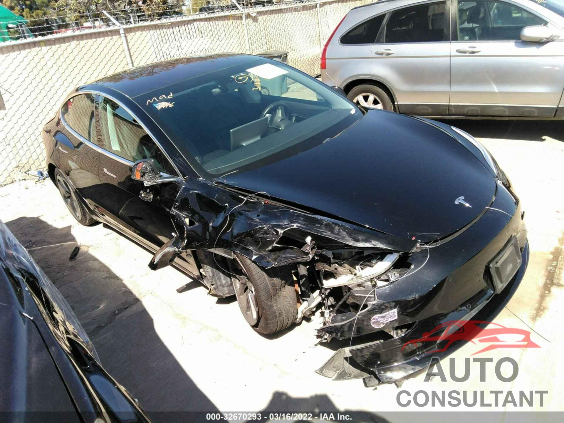 TESLA MODEL 3 2018 - 5YJ3E1EA1JF171820