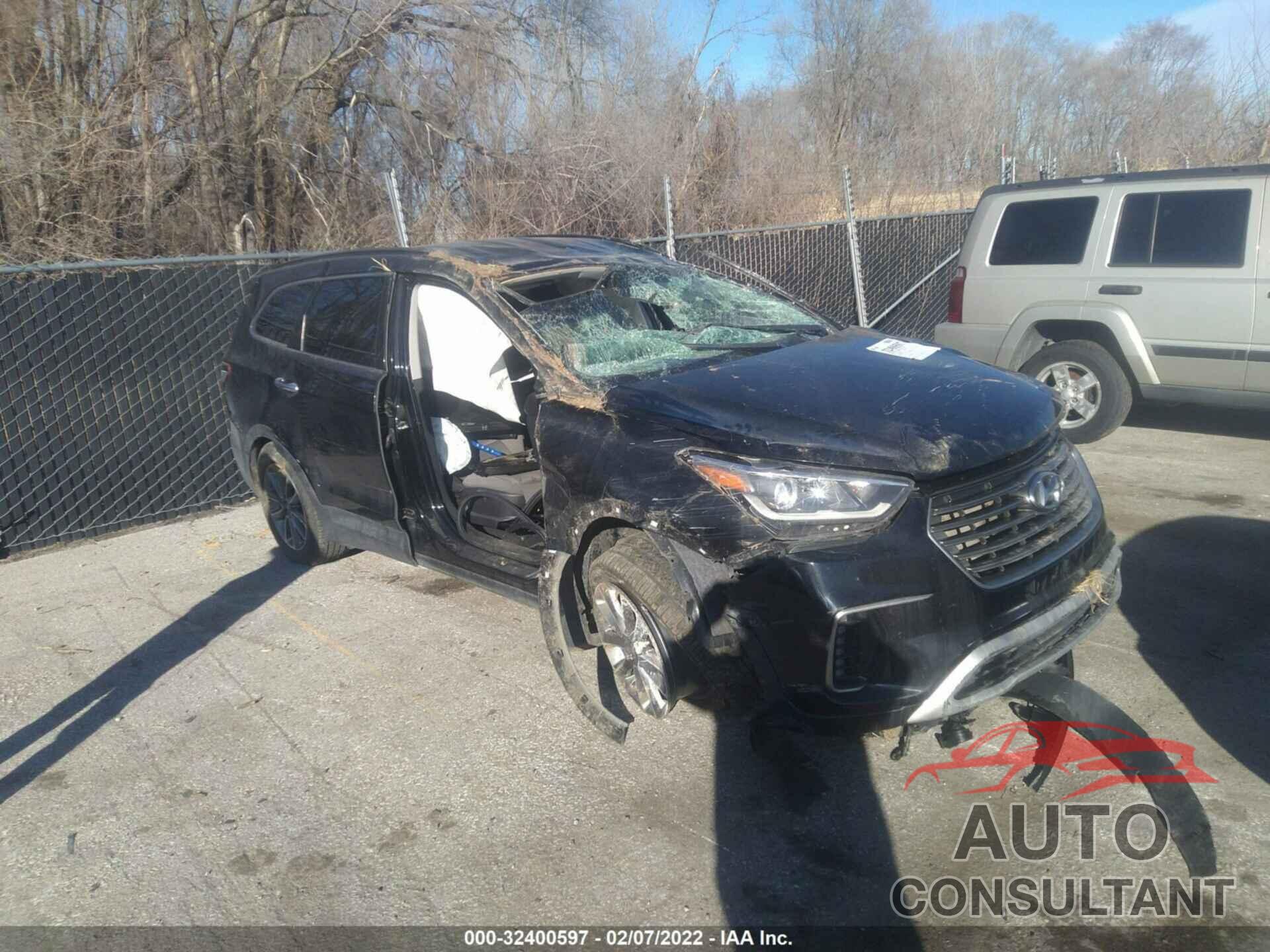 HYUNDAI SANTA FE 2017 - KM8SM4HF7HU215985