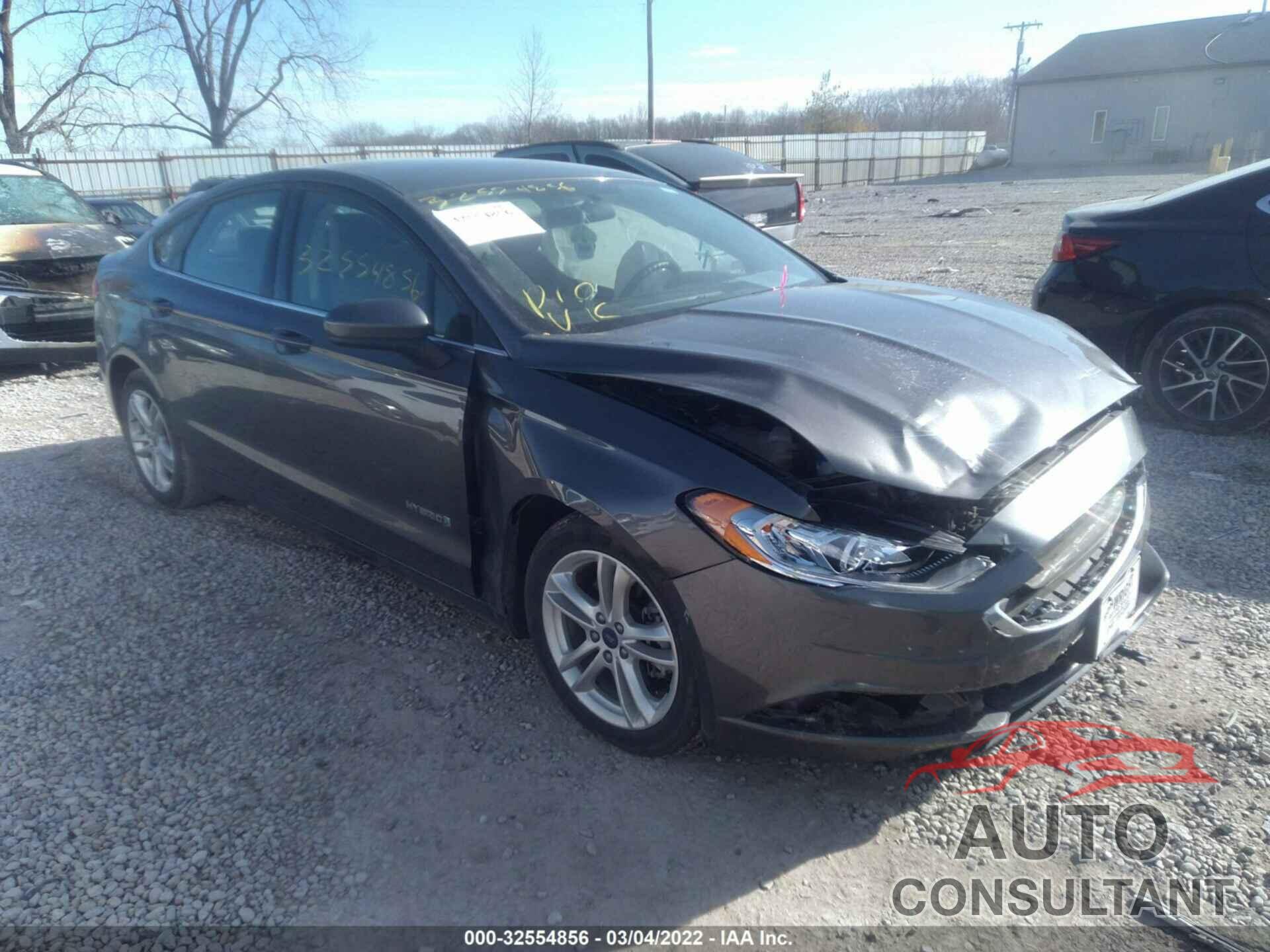 FORD FUSION HYBRID 2018 - 3FA6P0UU7JR174058