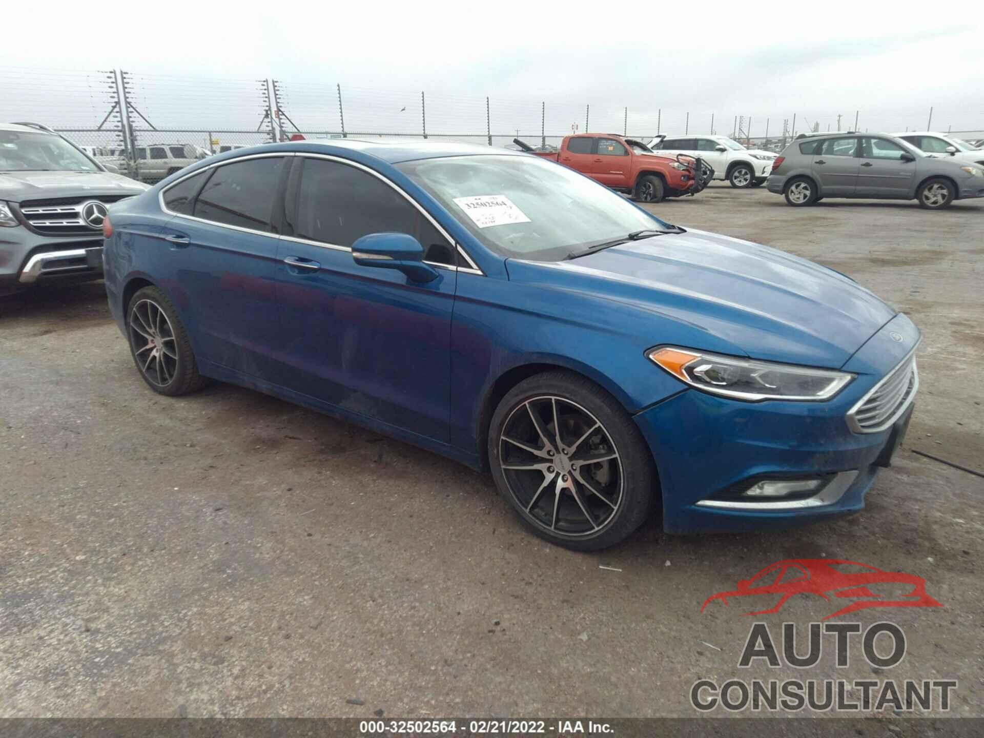 FORD FUSION 2017 - 3FA6P0D90HR208881