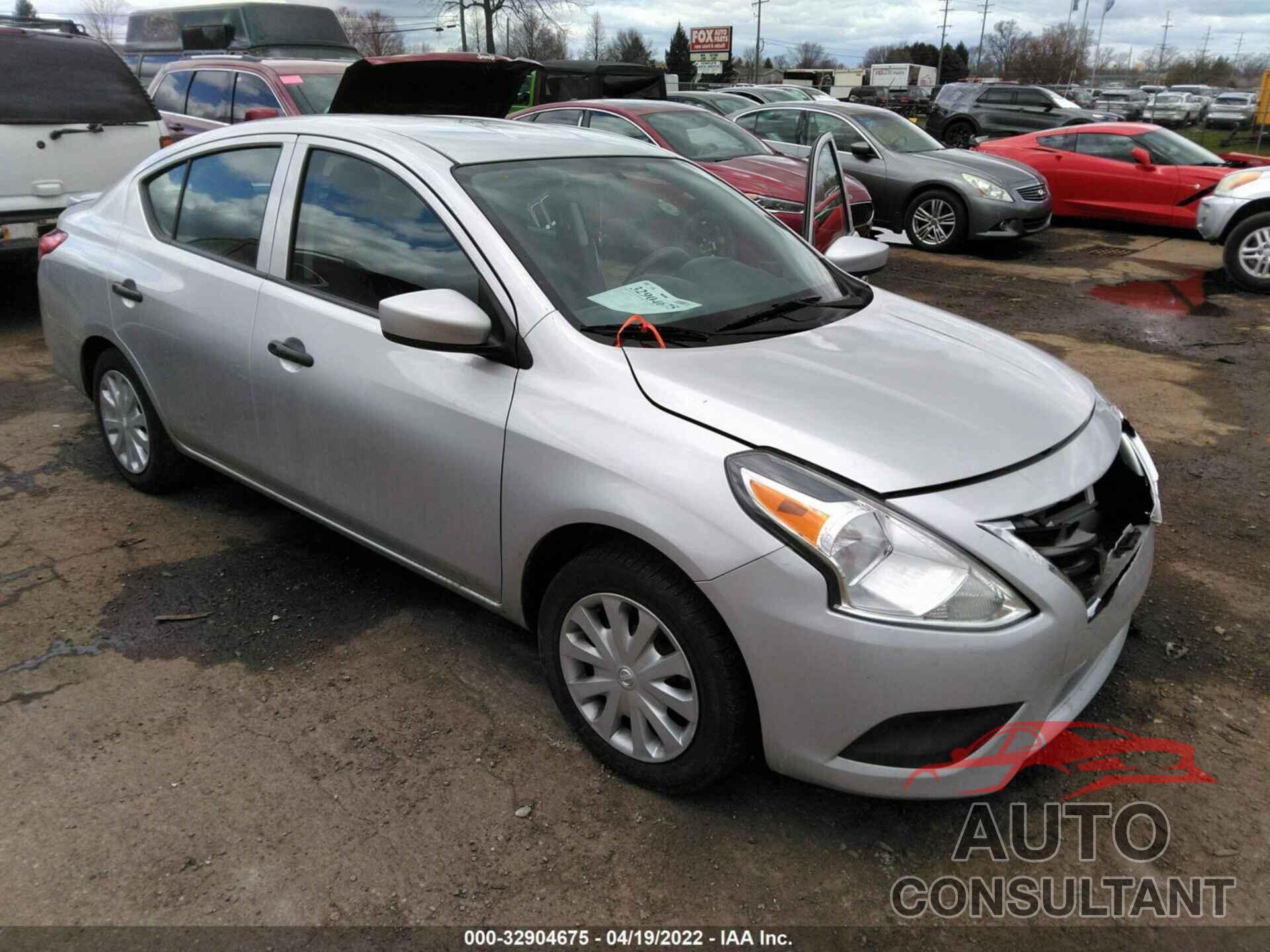 NISSAN VERSA 2016 - 3N1CN7APXGL816135