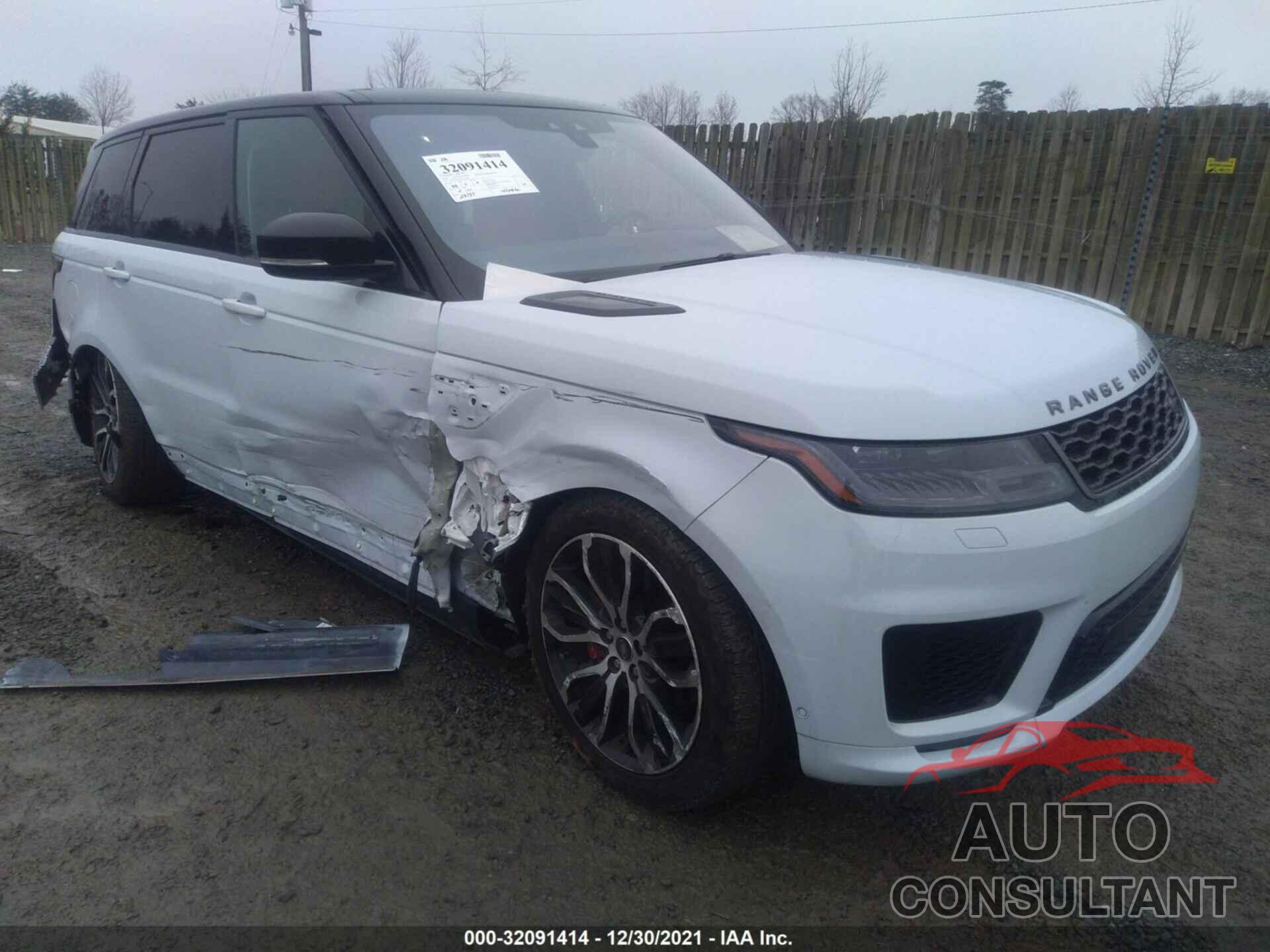 LAND ROVER RANGE ROVER SPORT 2019 - SALWR2RE4KA855462