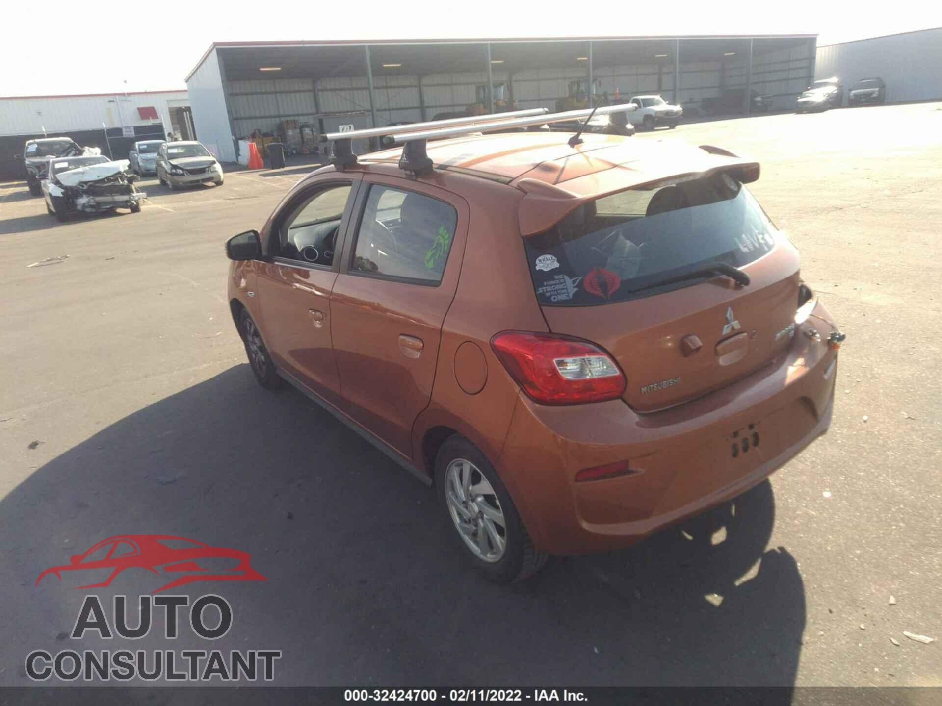 MITSUBISHI MIRAGE 2017 - ML32A4HJ3HH010838