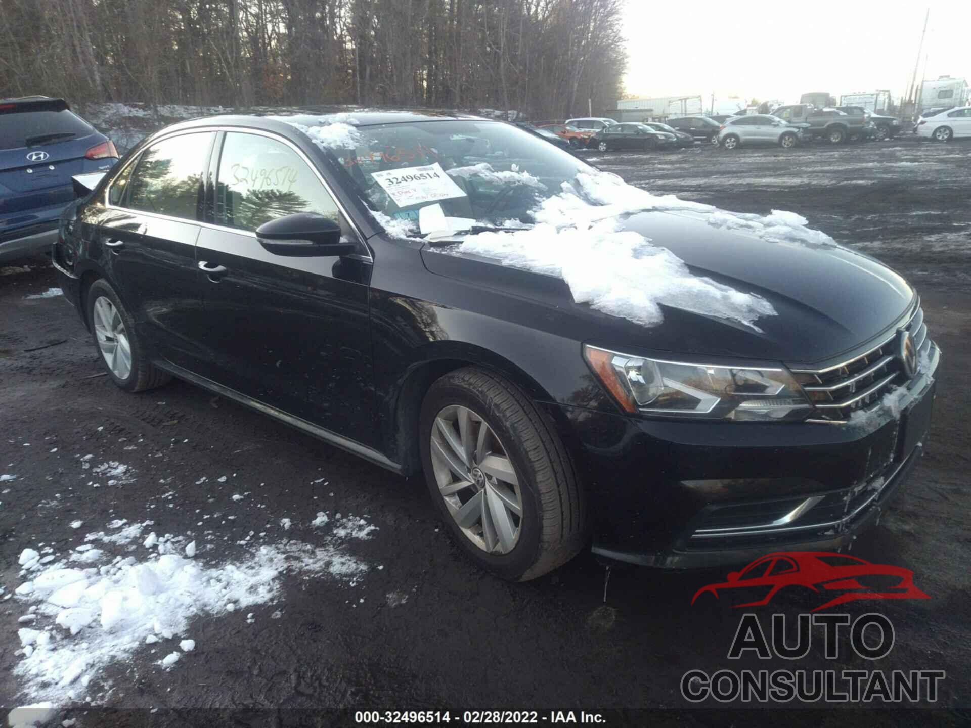 VOLKSWAGEN PASSAT 2018 - 1VWBA7A36JC033203