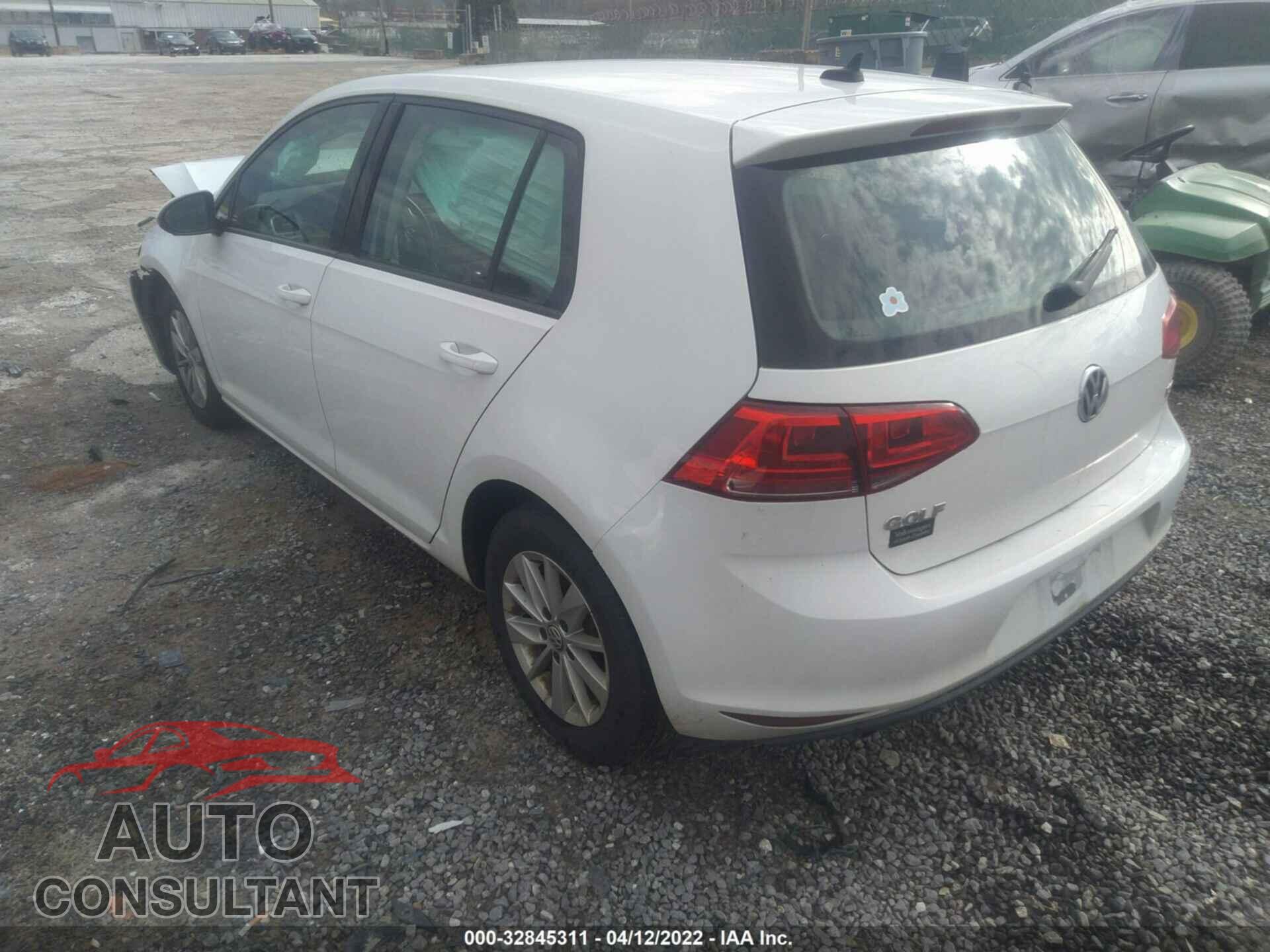 VOLKSWAGEN GOLF 2017 - 3VW217AU3HM046038