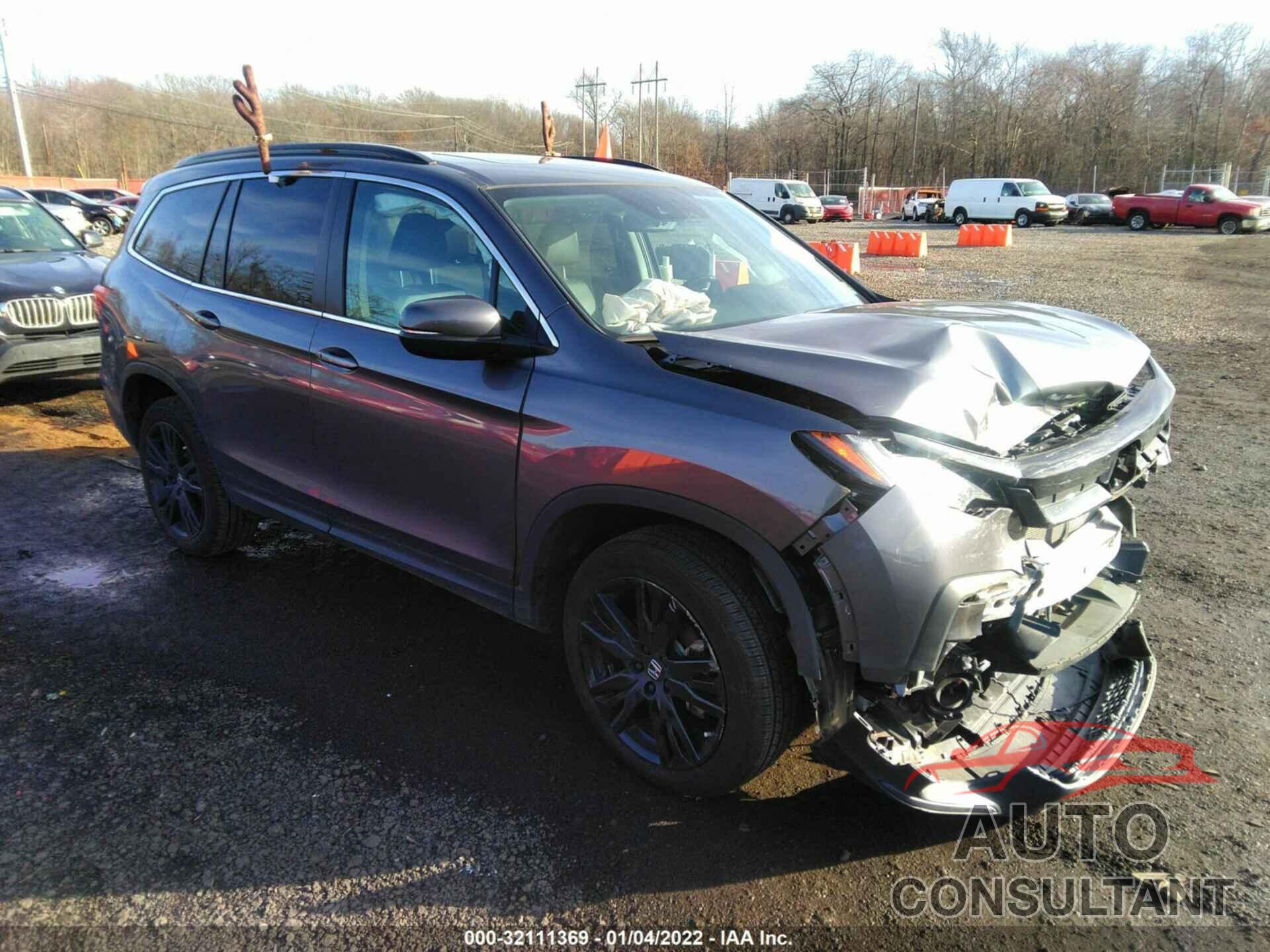 HONDA PILOT 2021 - 5FNYF6H21MB009209