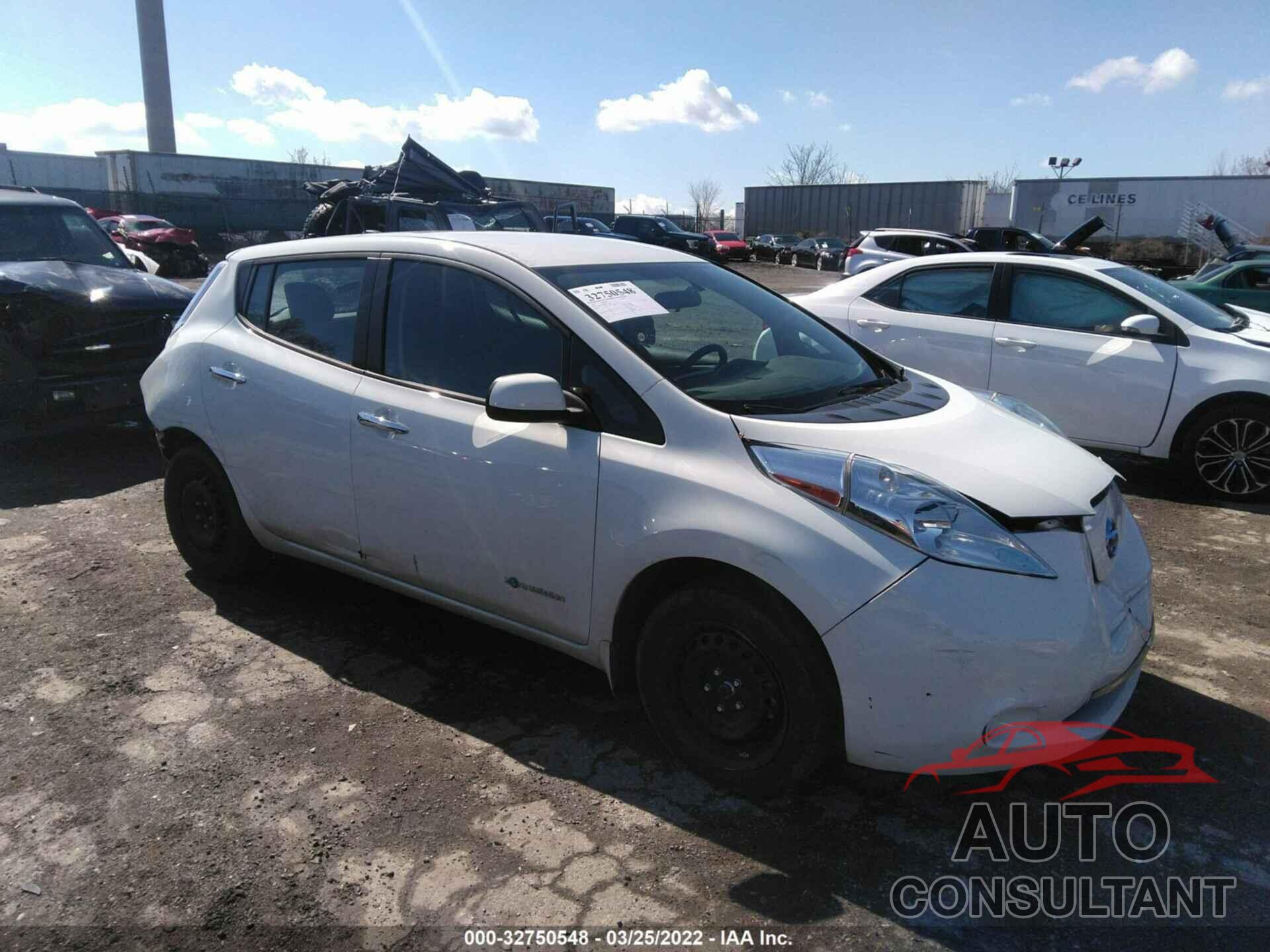 NISSAN LEAF 2017 - 1N4BZ0CPXHC311989