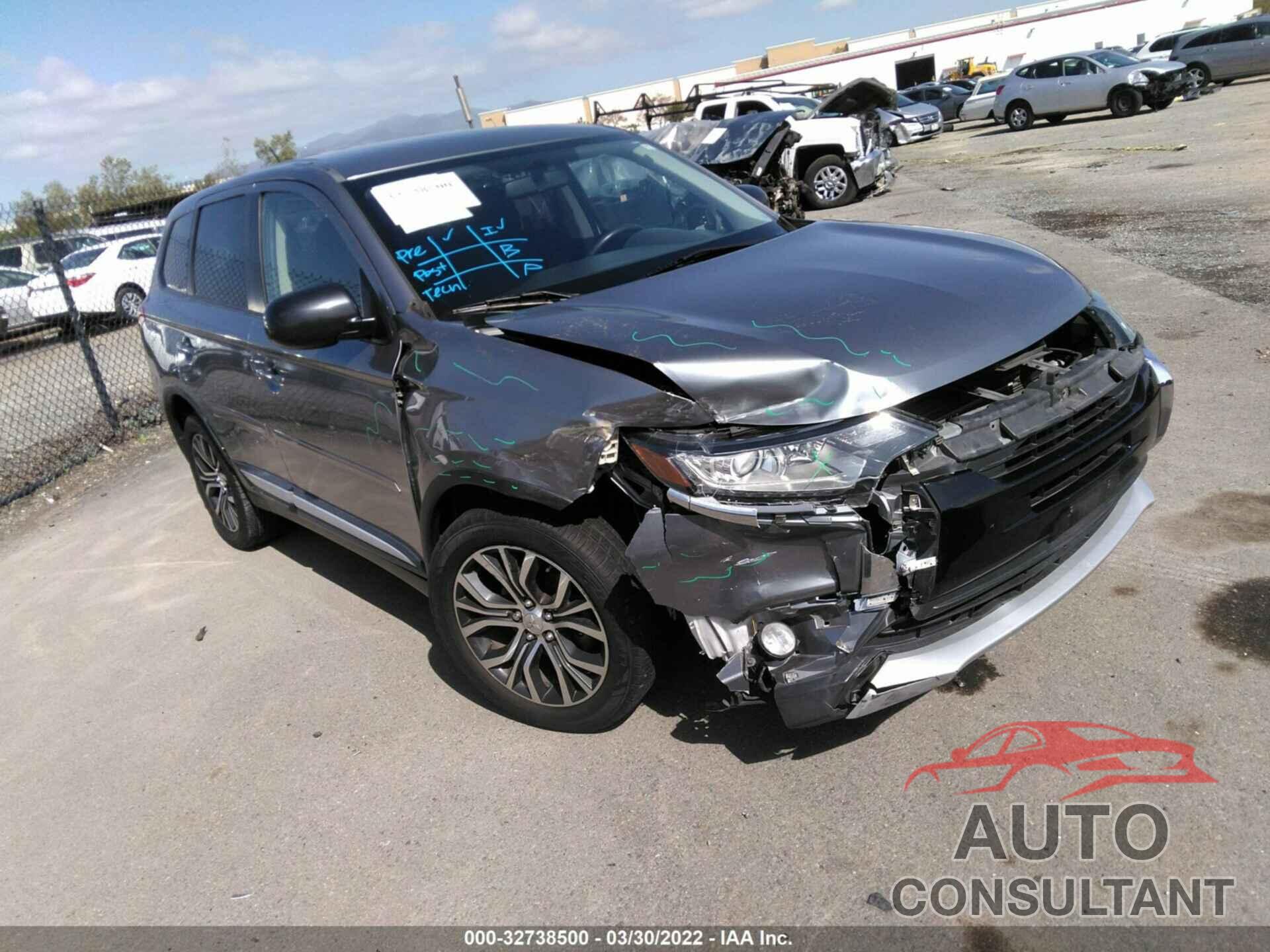 MITSUBISHI OUTLANDER 2016 - JA4AD2A34GZ014190