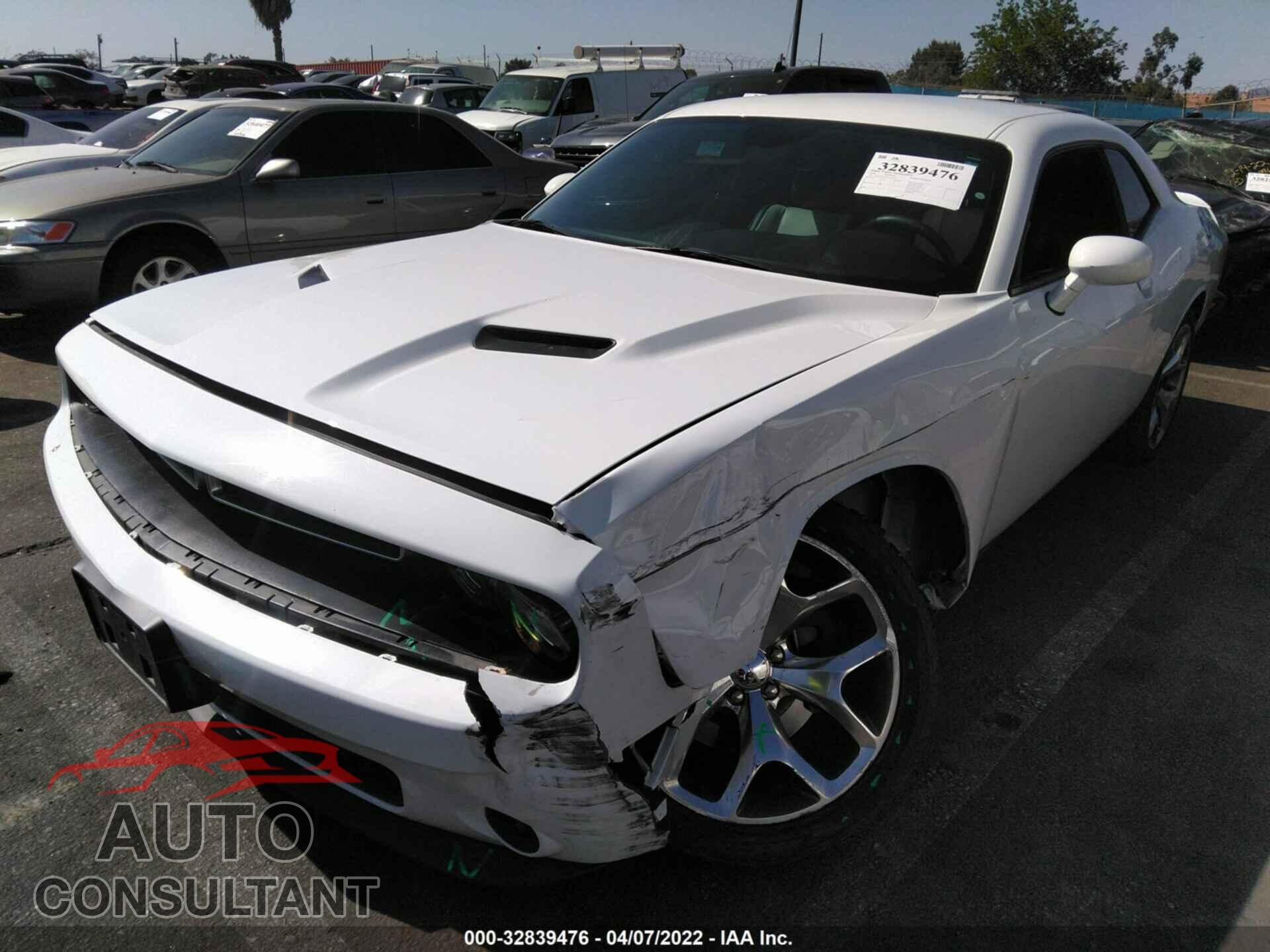 DODGE CHALLENGER 2016 - 2C3CDZAGXGH349971