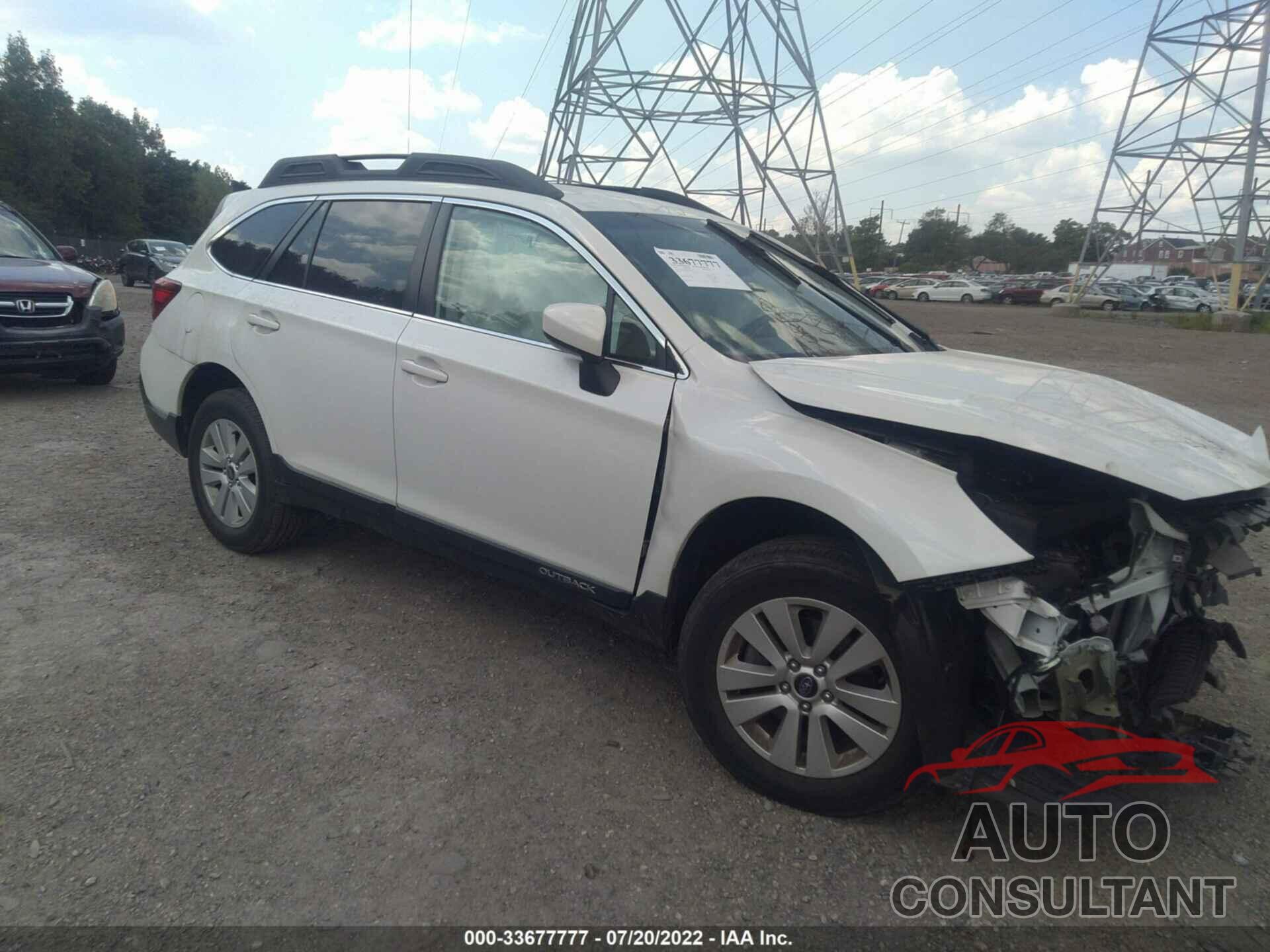 SUBARU OUTBACK 2019 - 4S4BSAFC0K3369853