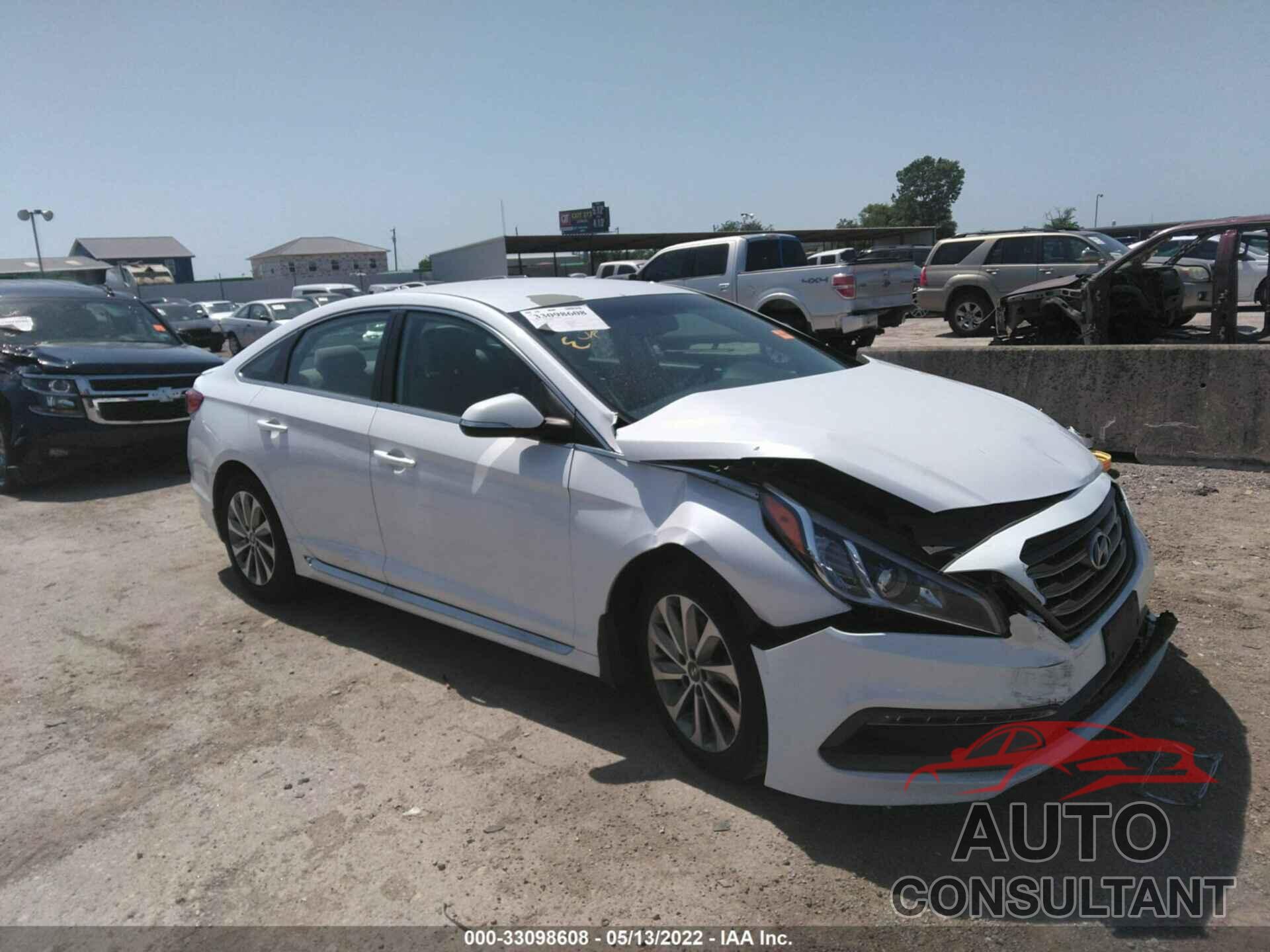 HYUNDAI SONATA 2016 - 5NPE34AF3GH372176
