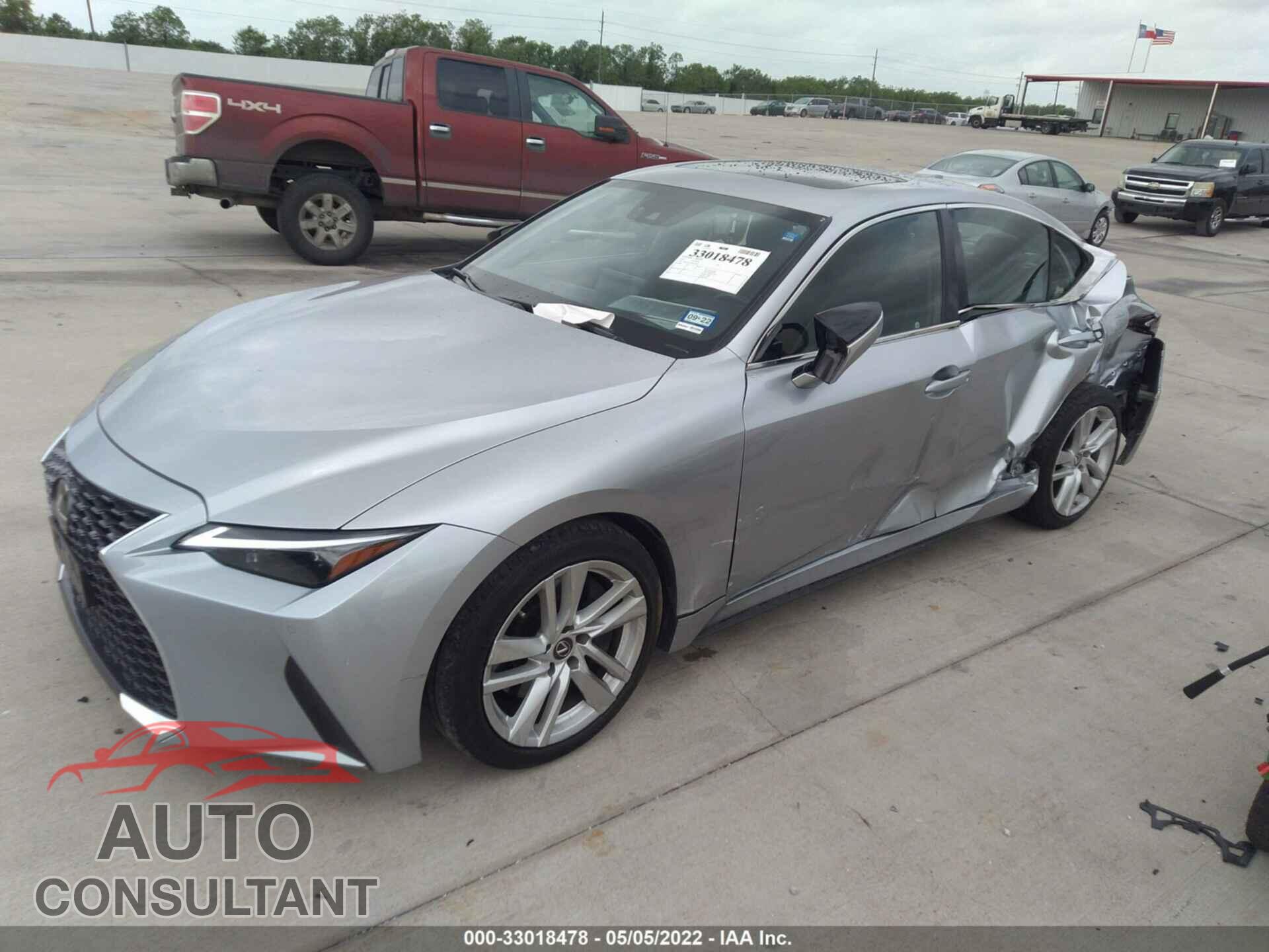 LEXUS IS 2021 - JTHCA1D22M5110521