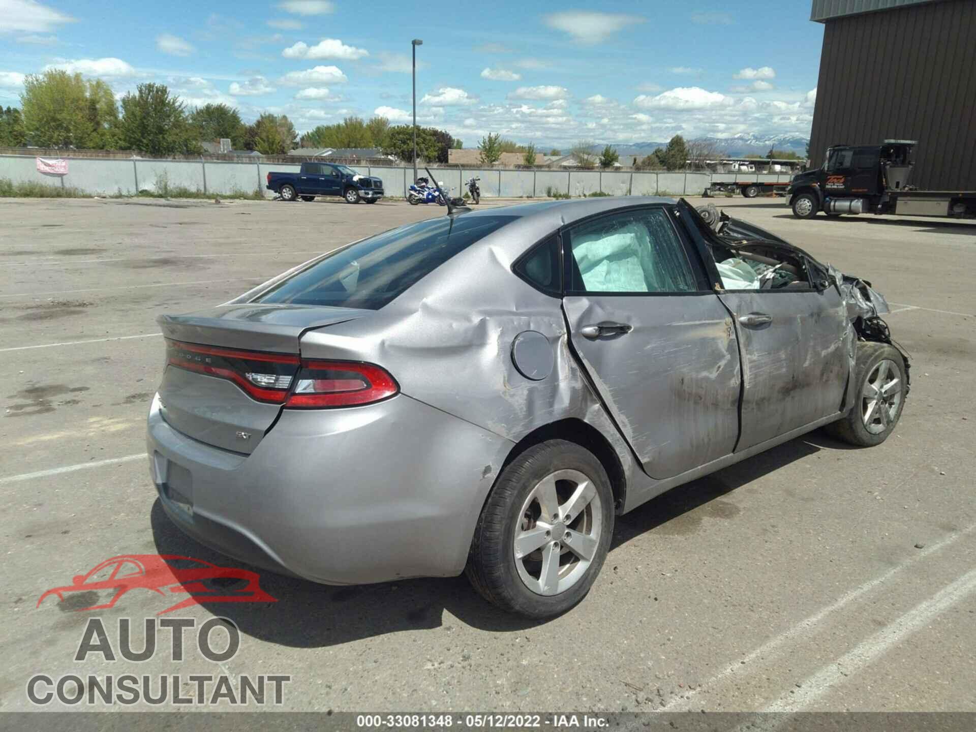 DODGE DART 2016 - 1C3CDFBB3GD577213