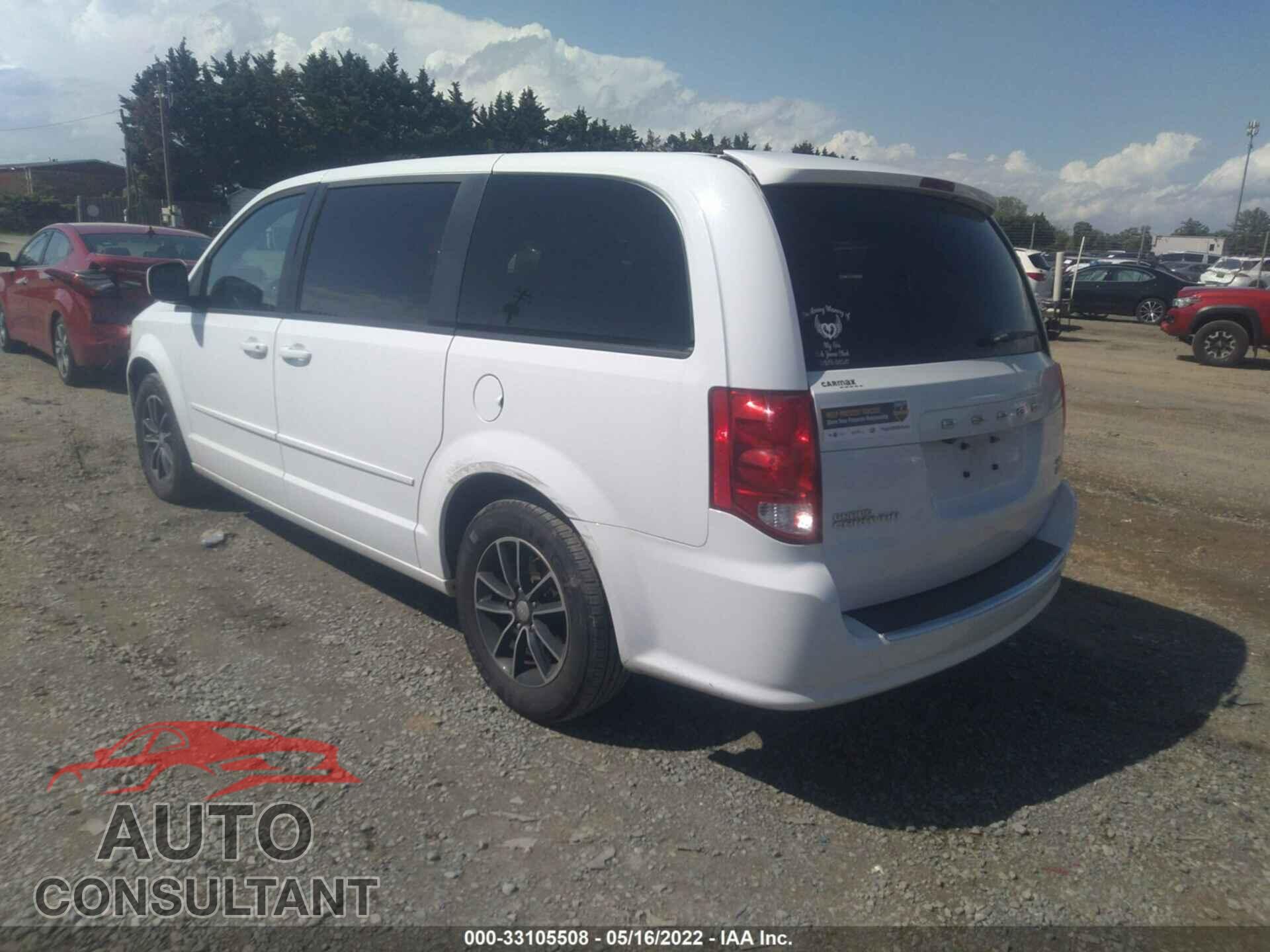 DODGE GRAND CARAVAN 2017 - 2C4RDGEGXHR760237