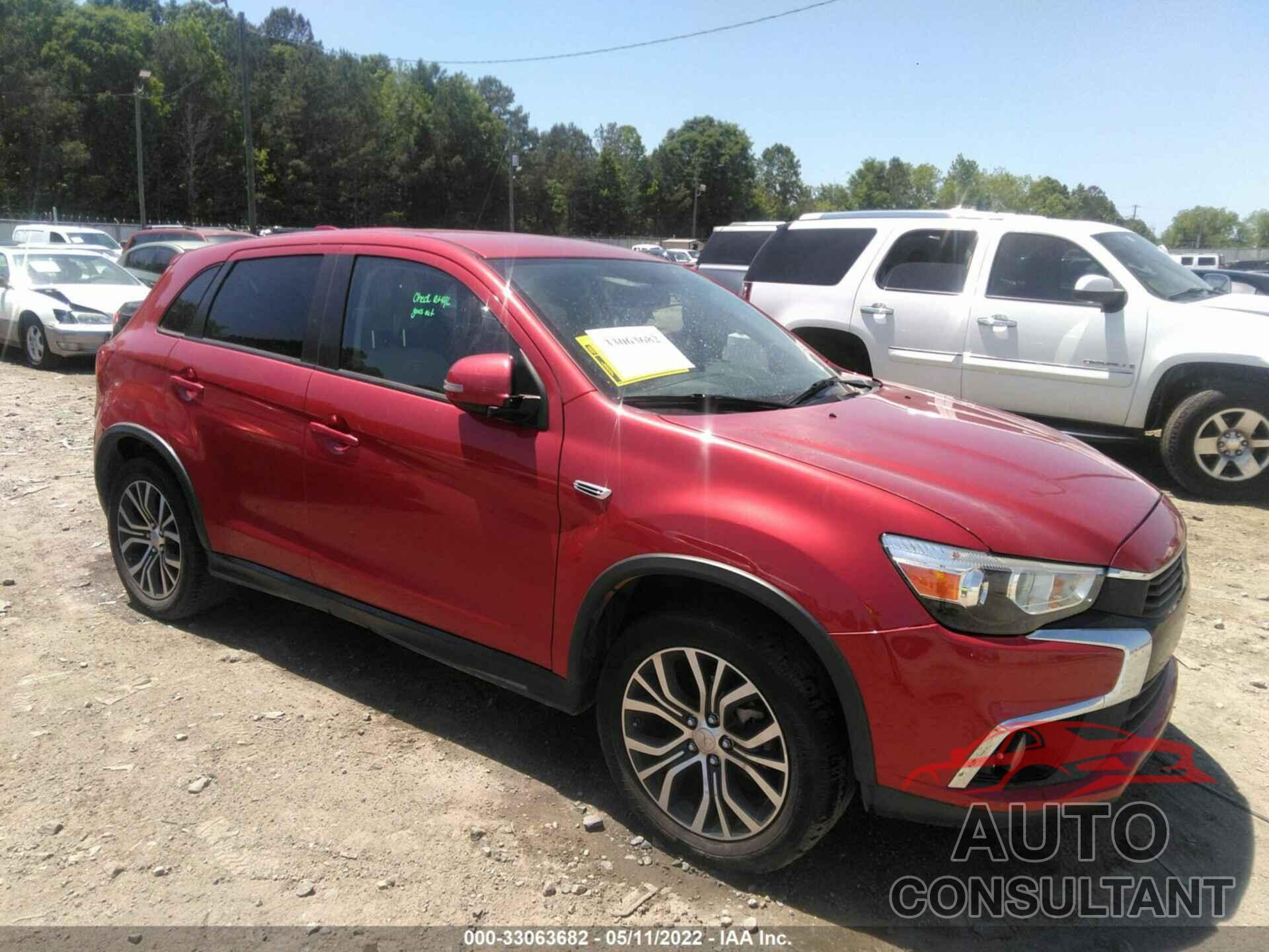 MITSUBISHI OUTLANDER SPORT 2017 - JA4AP3AU0HZ006448