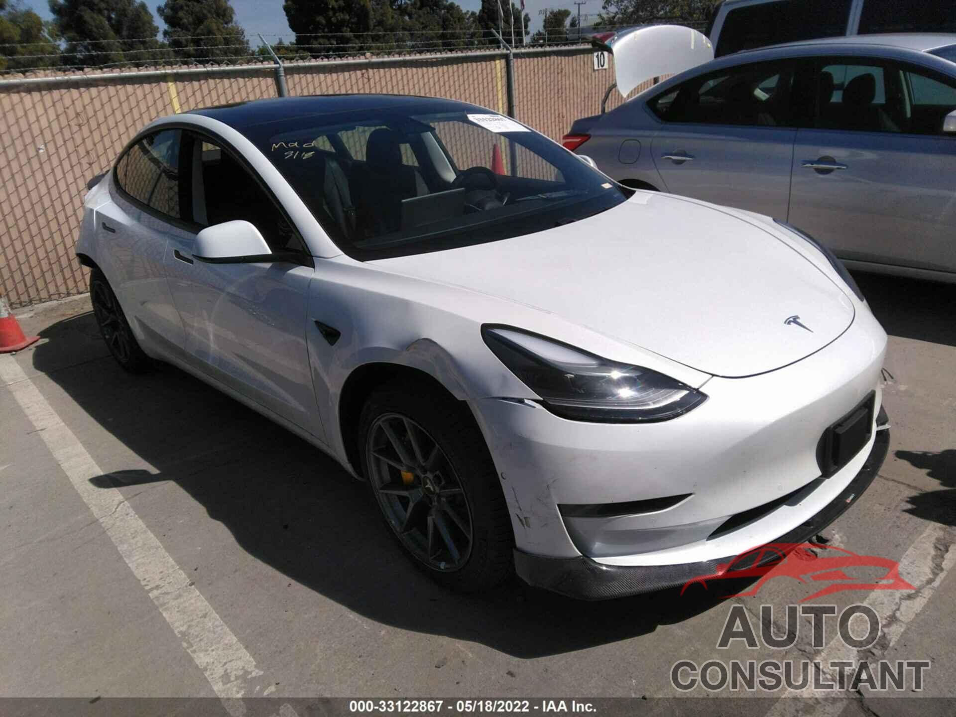 TESLA MODEL 3 2021 - 5YJ3E1EA3MF076065