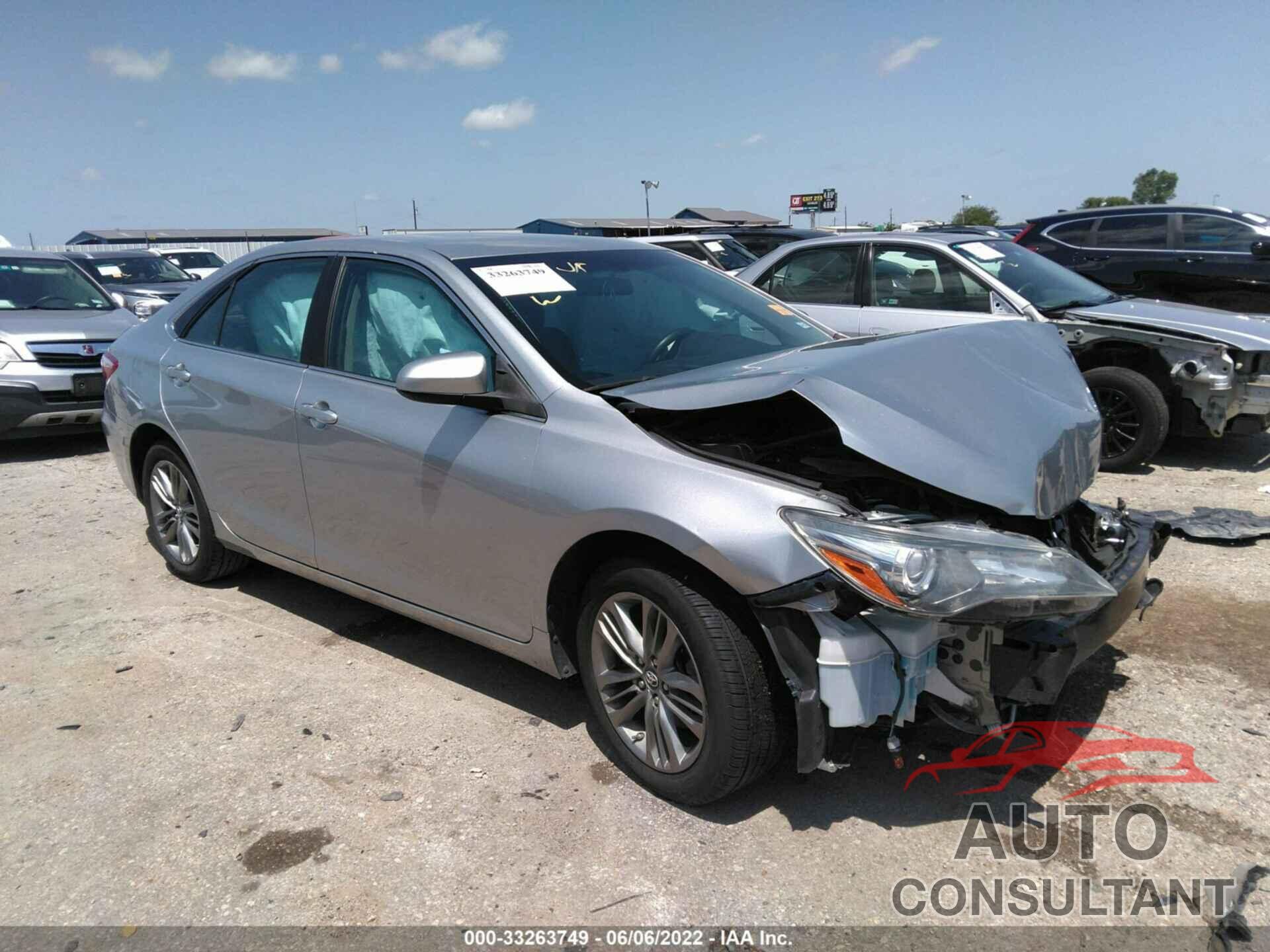 TOYOTA CAMRY 2017 - 4T1BF1FK4HU411391