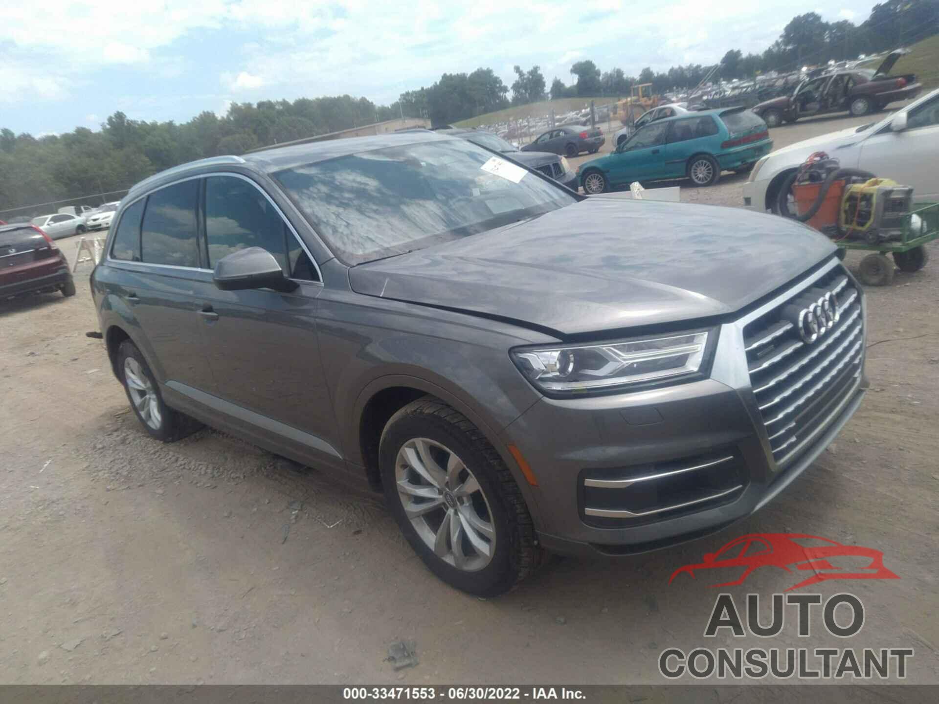 AUDI Q7 2017 - WA1AHAF7XHD047588