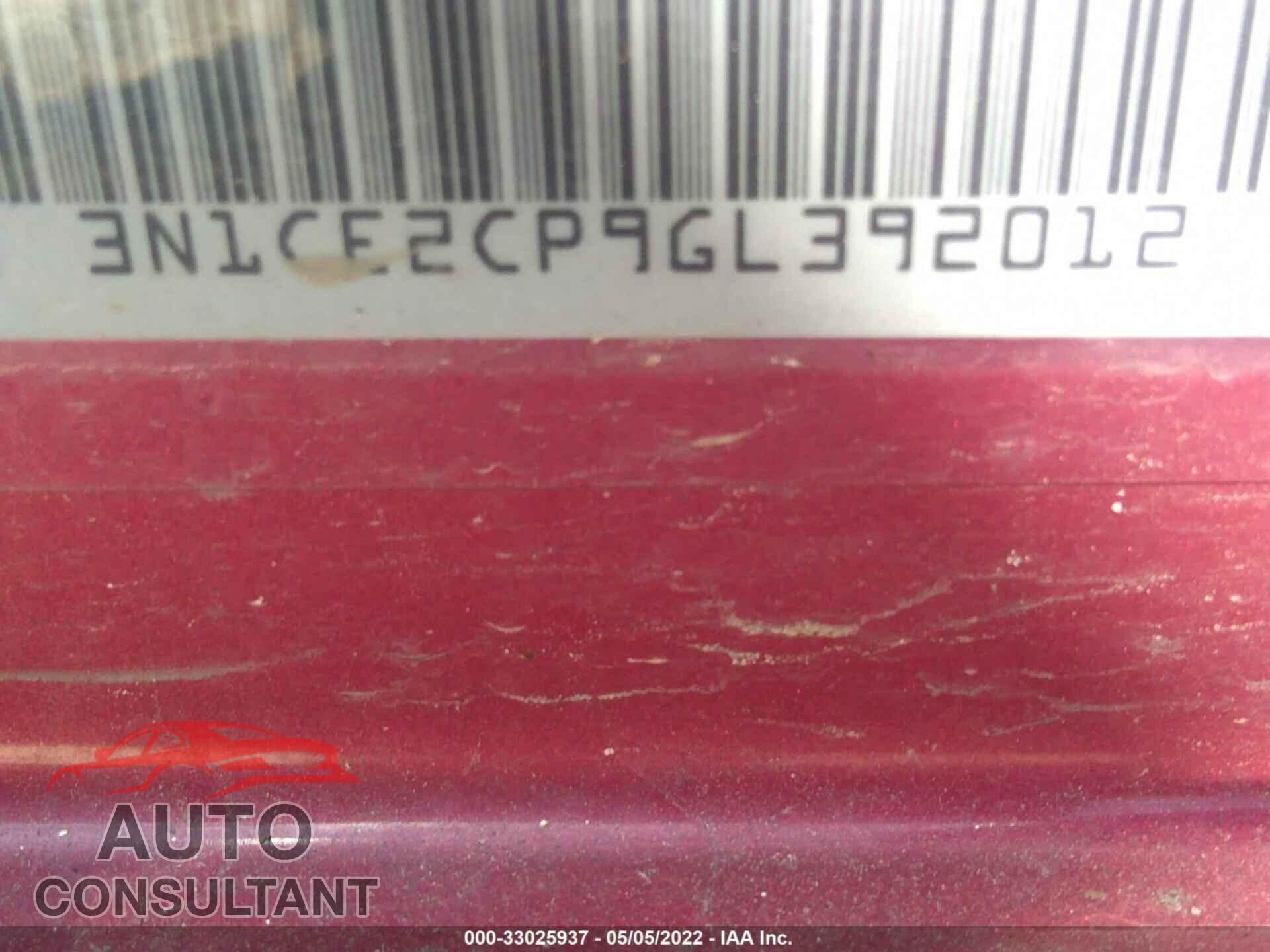 NISSAN VERSA NOTE 2016 - 3N1CE2CP9GL392012