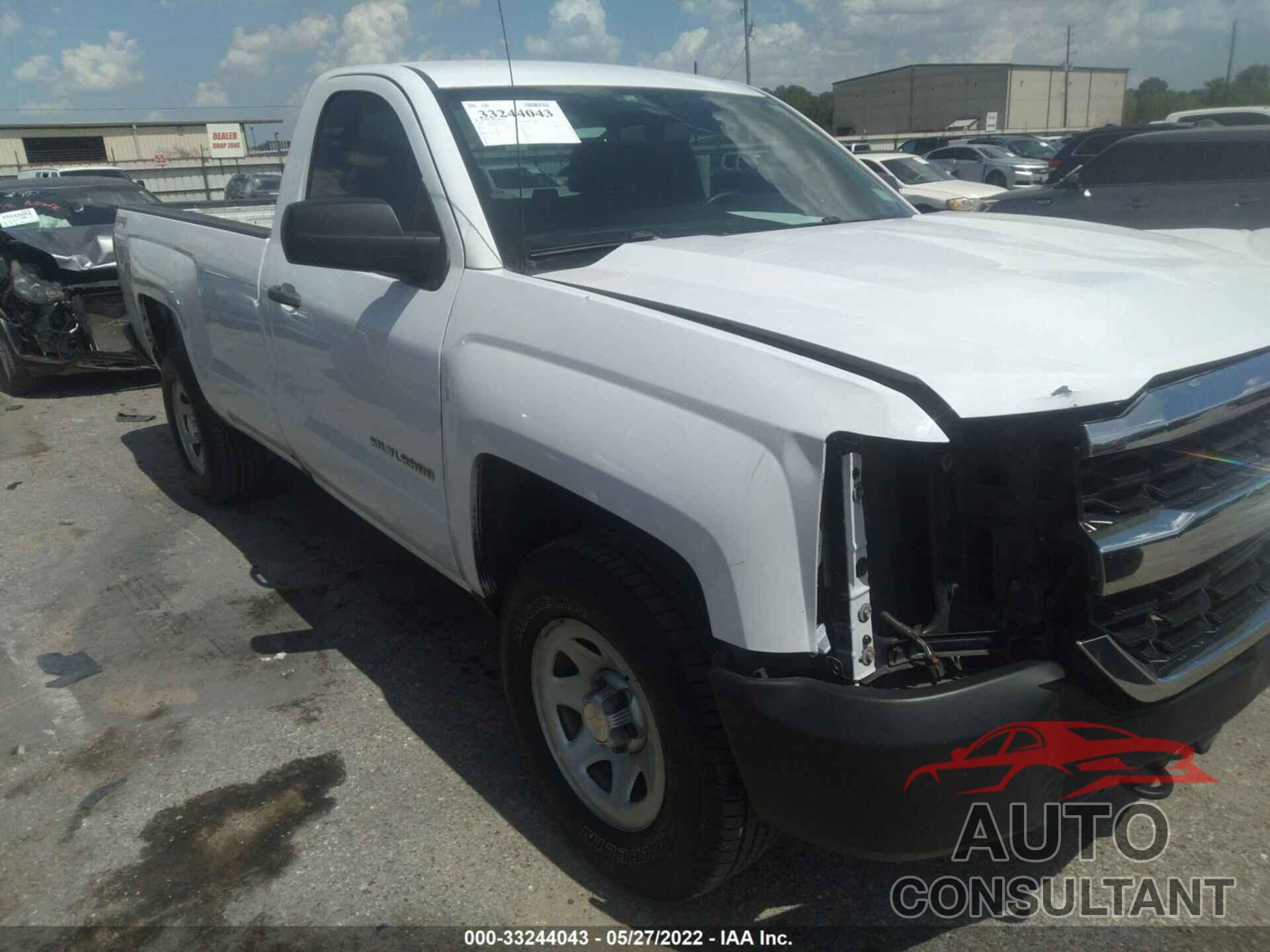 CHEVROLET SILVERADO 1500 2016 - 1GCNKNEH9GZ309273
