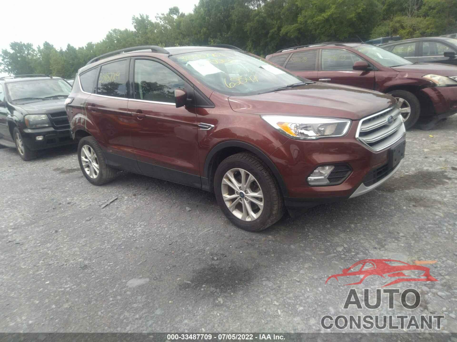 FORD ESCAPE 2018 - 1FMCU9GD4JUB93287