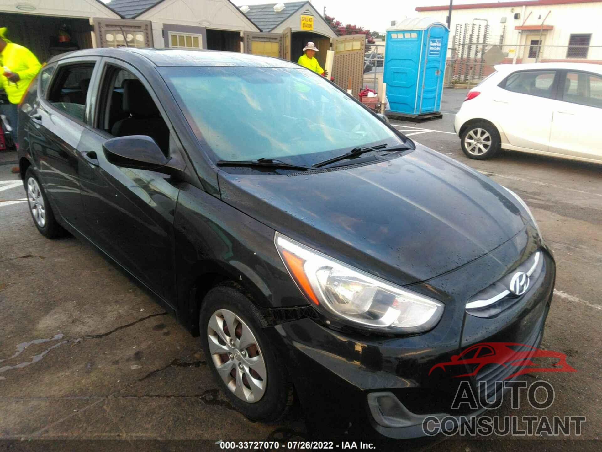 HYUNDAI ACCENT 2016 - KMHCT5AE2GU295709