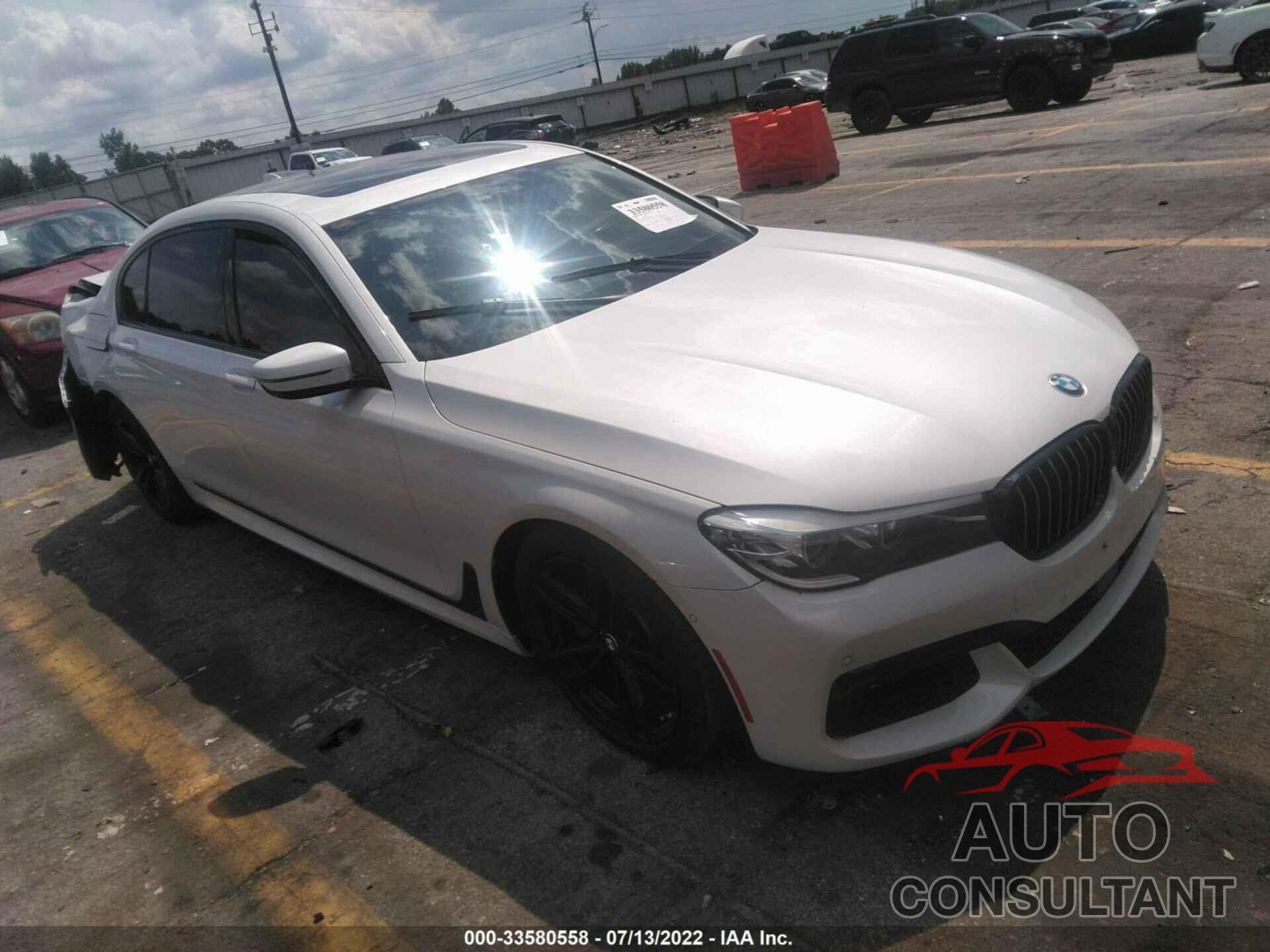 BMW 7 SERIES 2016 - WBA7E2C59GG503849