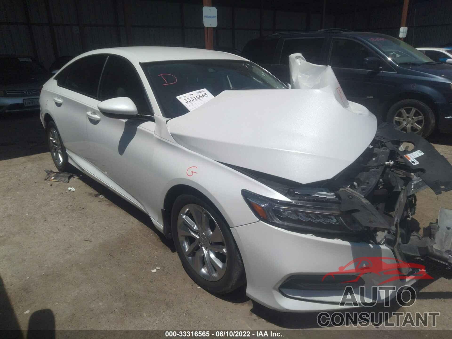 HONDA ACCORD SEDAN 2019 - 1HGCV1F1XKA169672