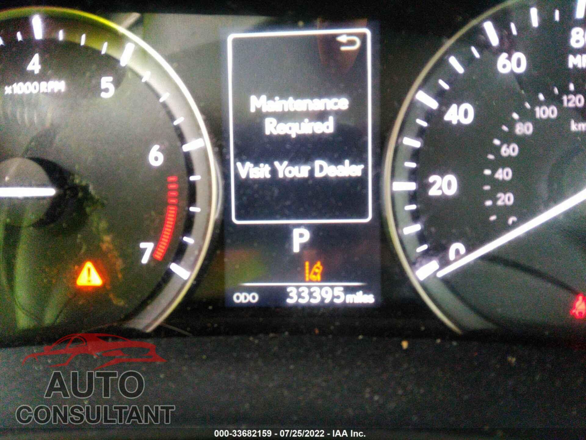 LEXUS RX 2017 - 2T2BZMCA5HC088518
