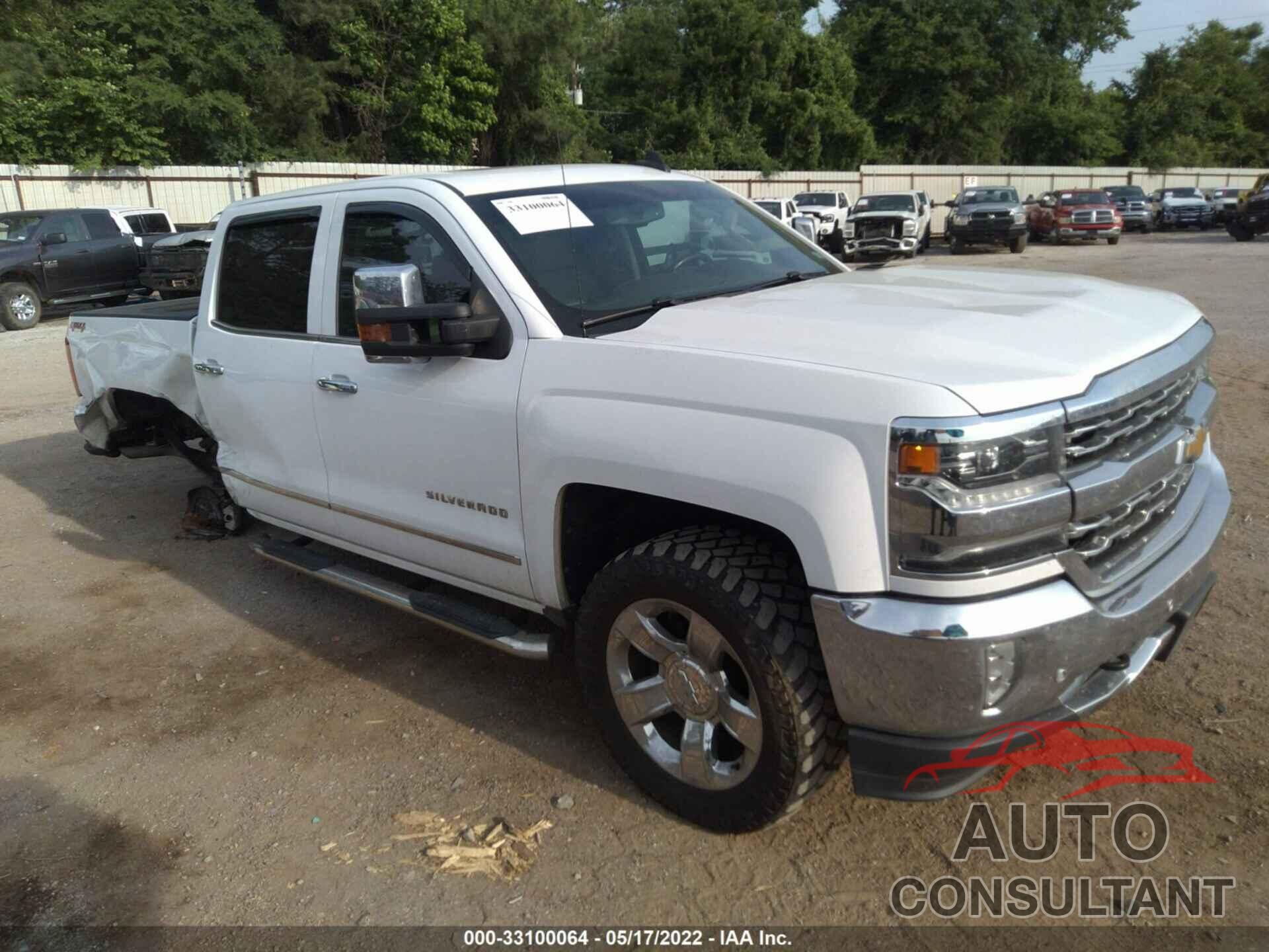 CHEVROLET SILVERADO 1500 2016 - 3GCUKSEJ3GG373614
