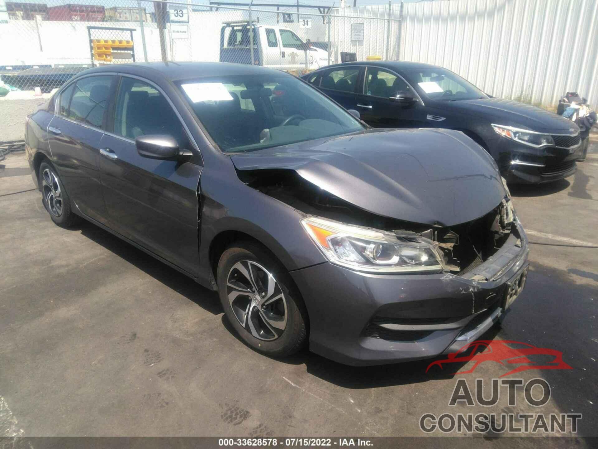 HONDA ACCORD SEDAN 2016 - 1HGCR2F36GA025863