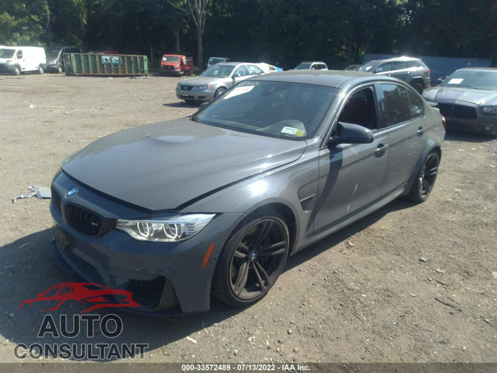 BMW M3 2017 - WBS8M9C38H5G85683