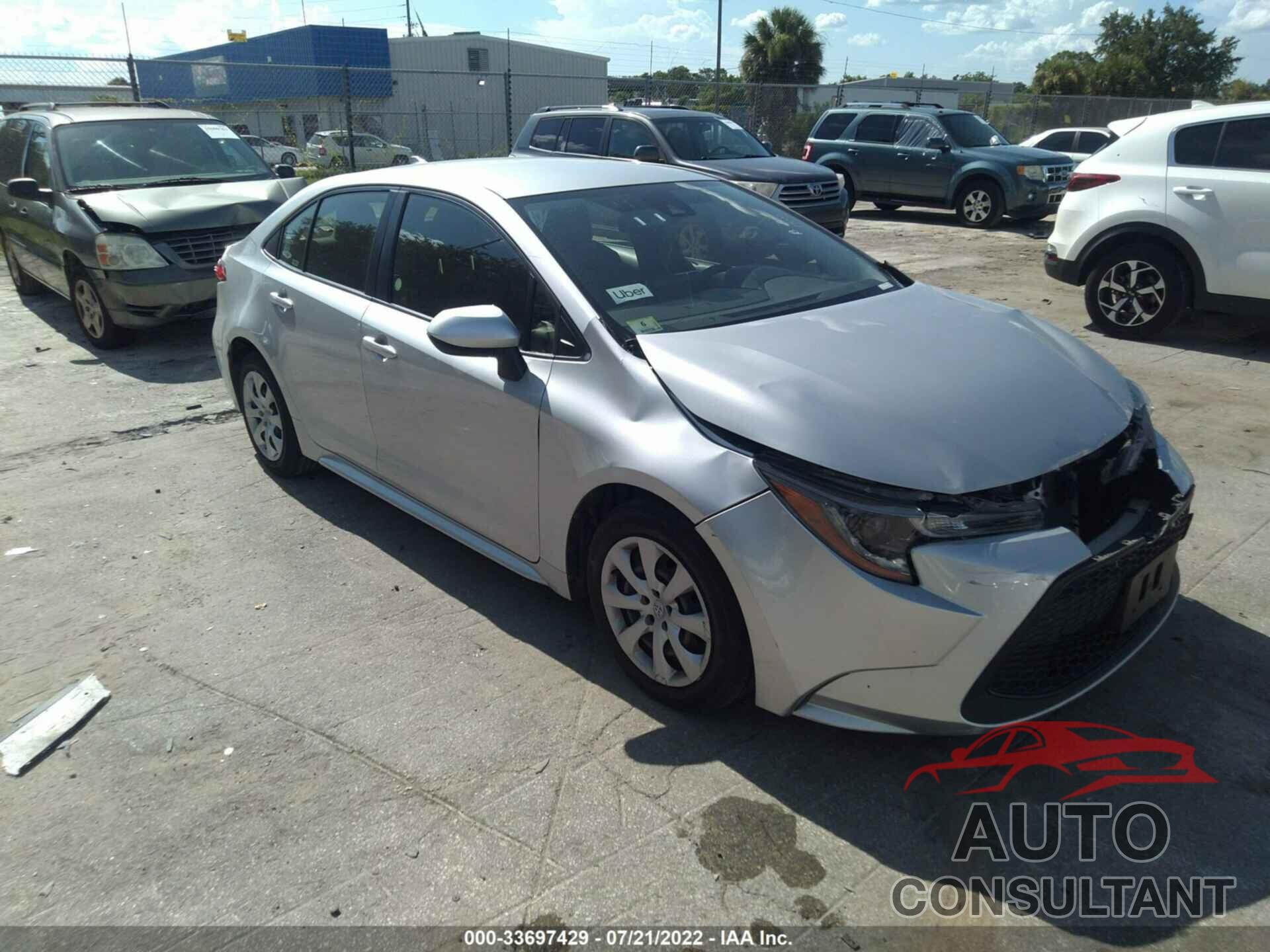 TOYOTA COROLLA 2020 - JTDEPRAE9LJ036915