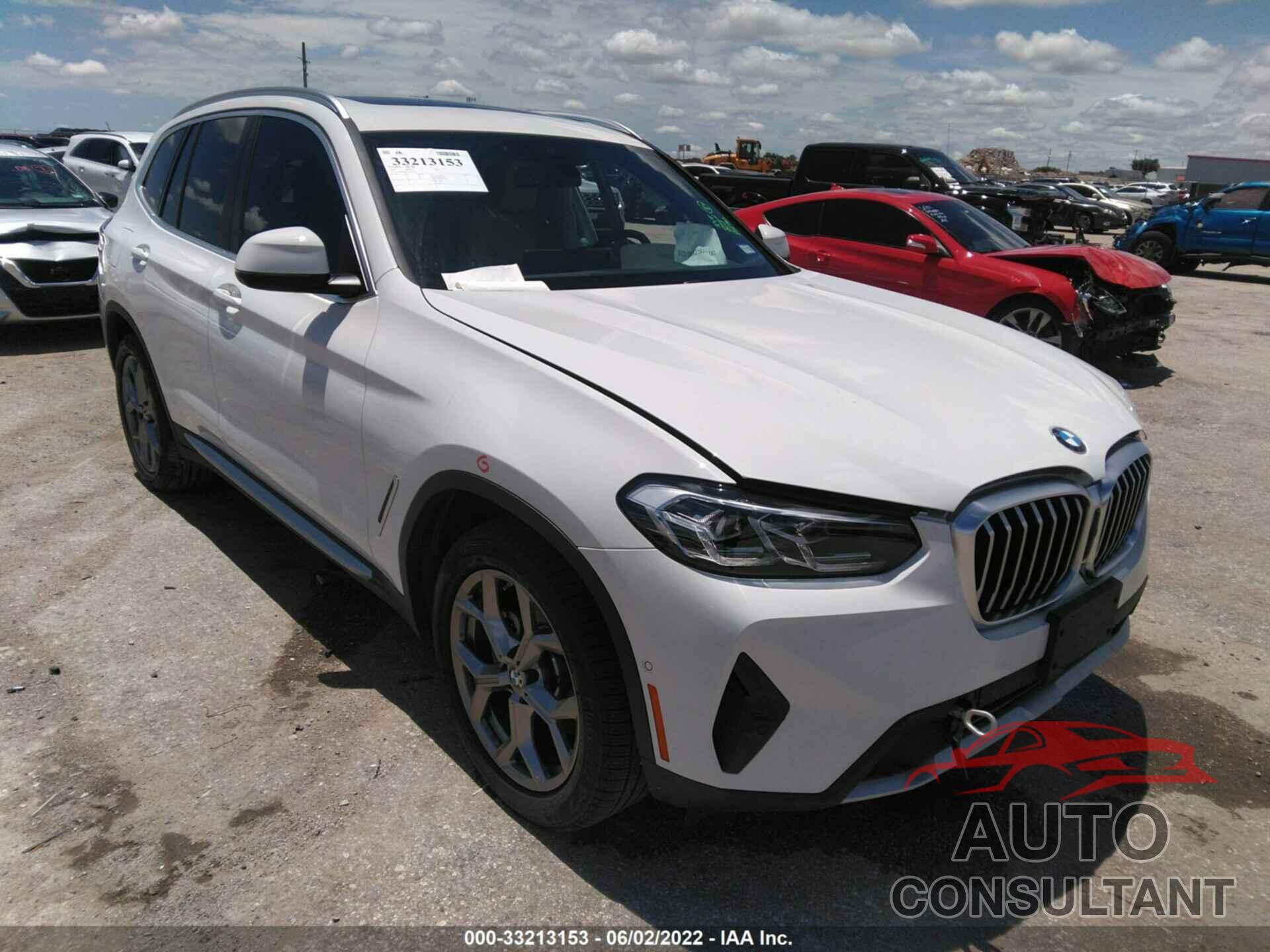 BMW X3 2022 - 5UX43DP03N9J34556