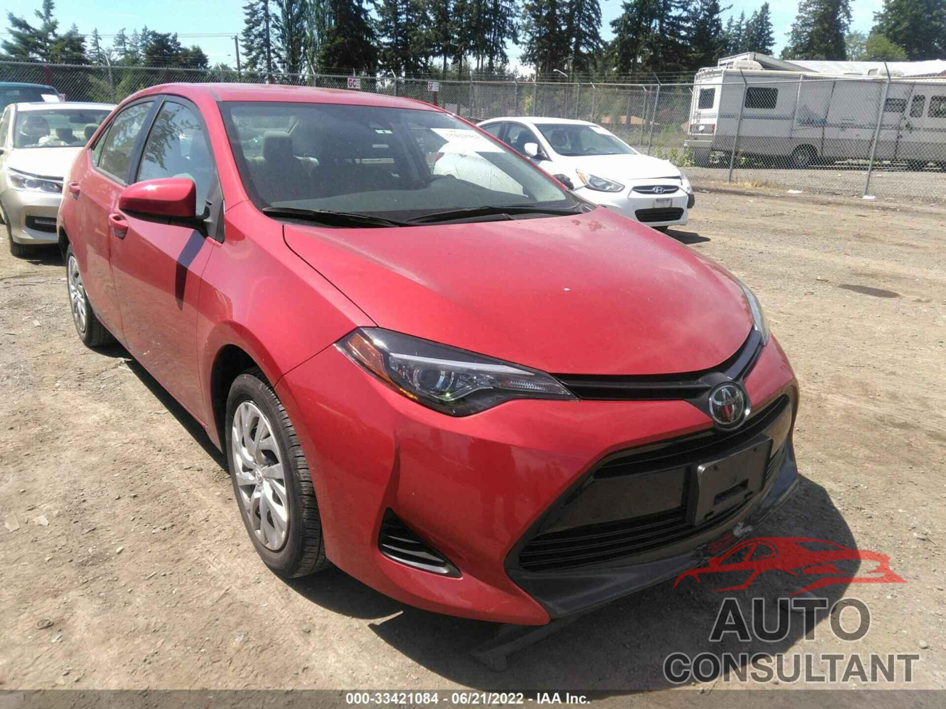 TOYOTA COROLLA 2019 - 2T1BURHE4KC227895