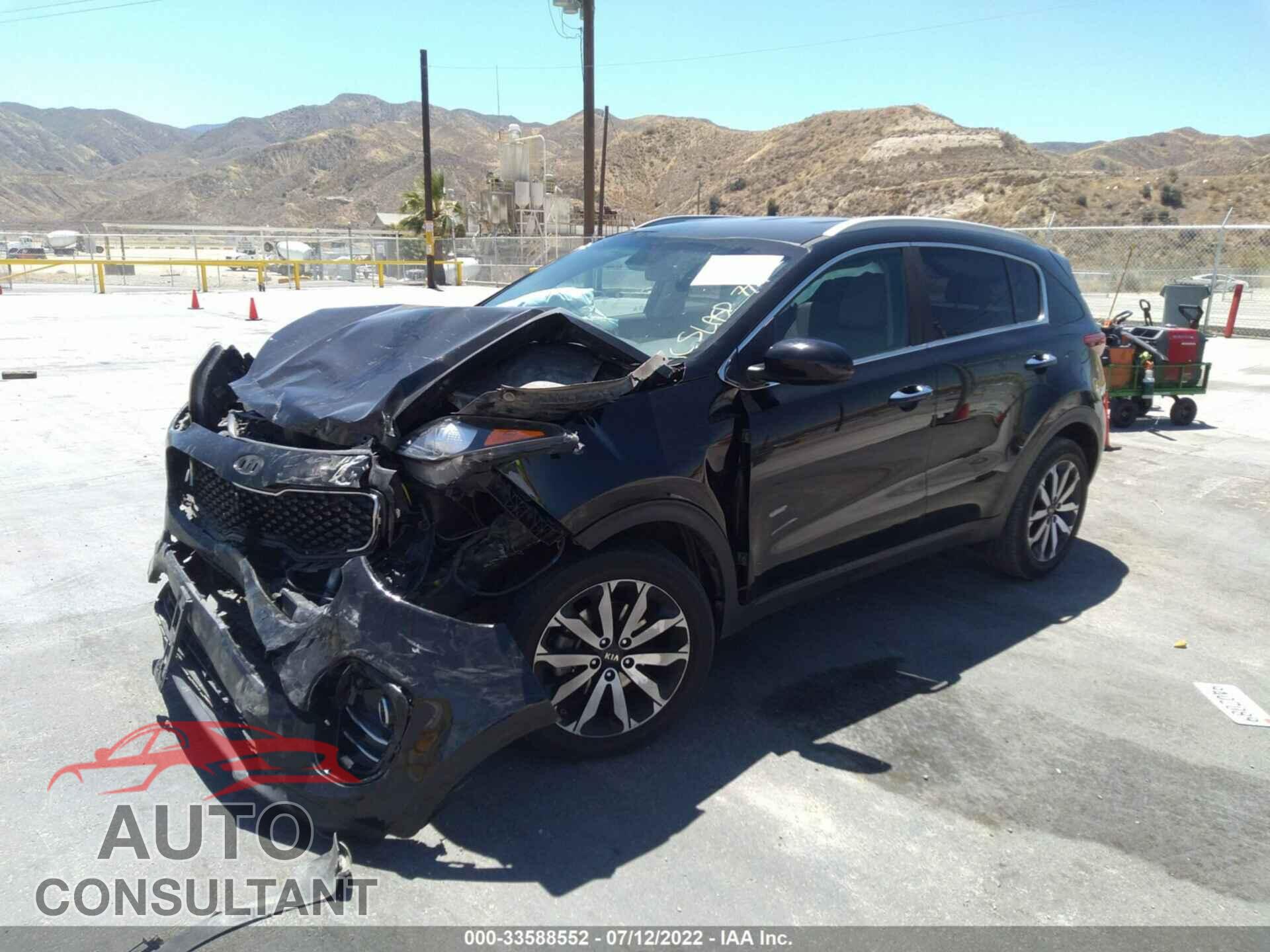 KIA SPORTAGE 2017 - KNDPN3AC3H7221797