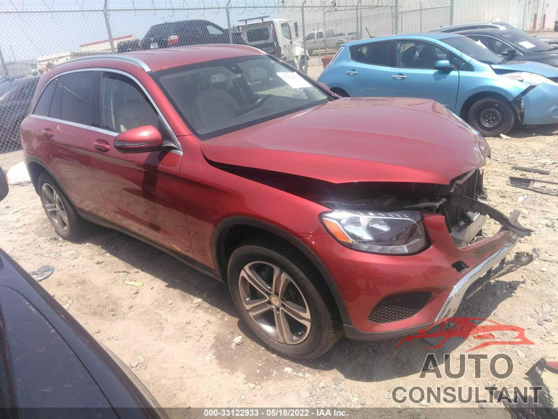 MERCEDES-BENZ GLC 2016 - WDC0G4KB7GF011631