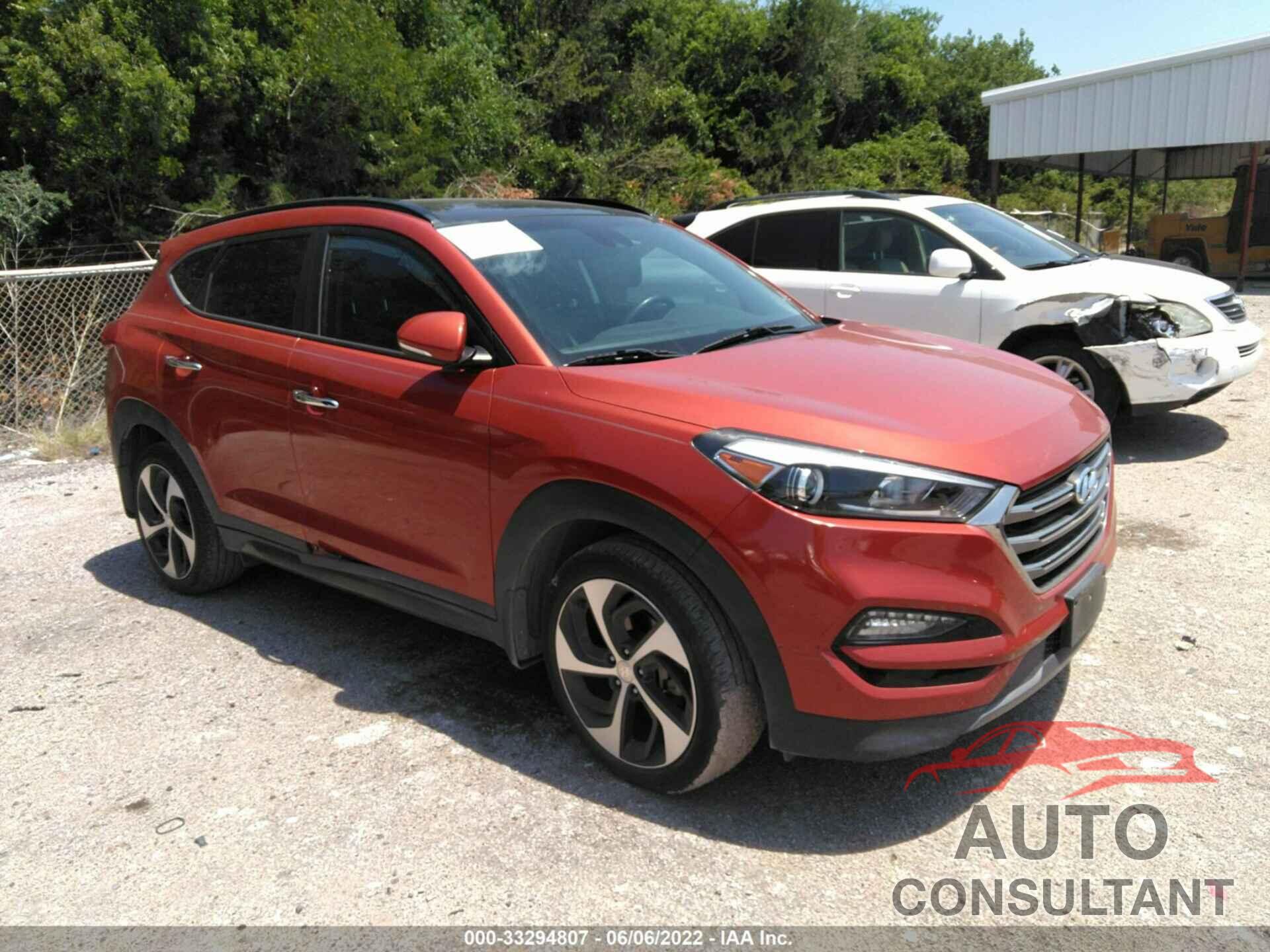 HYUNDAI TUCSON 2016 - KM8J33A22GU035697