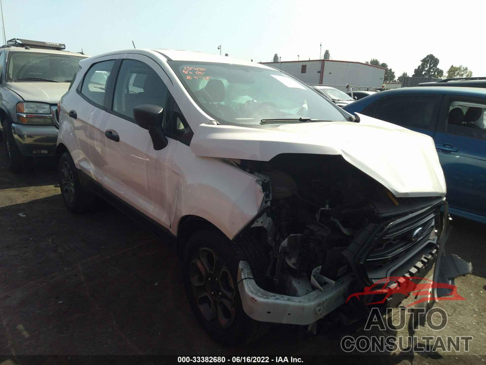 FORD ECOSPORT 2019 - MAJ3S2FE5KC258575