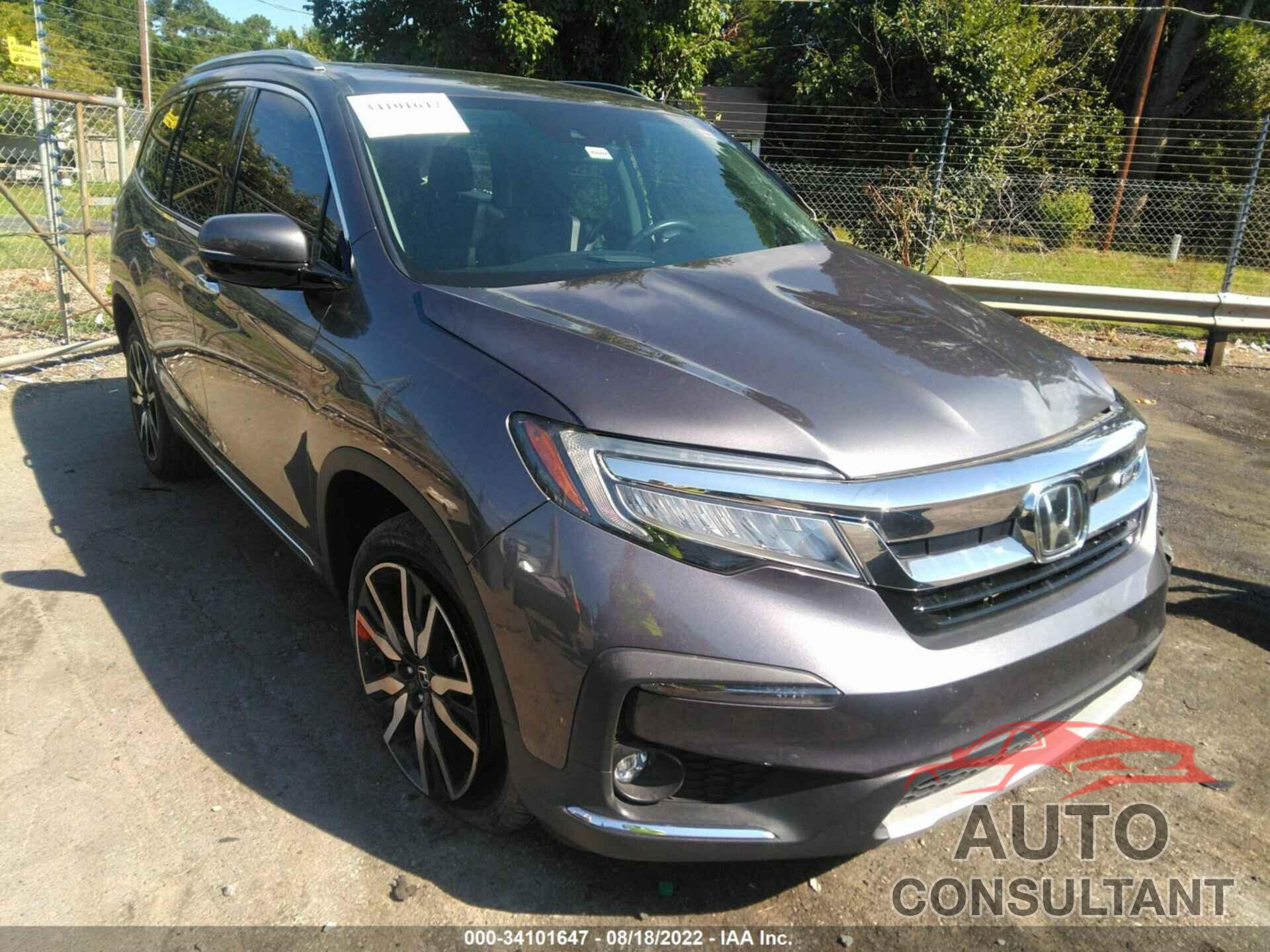HONDA PILOT 2020 - 5FNYF5H61LB004474