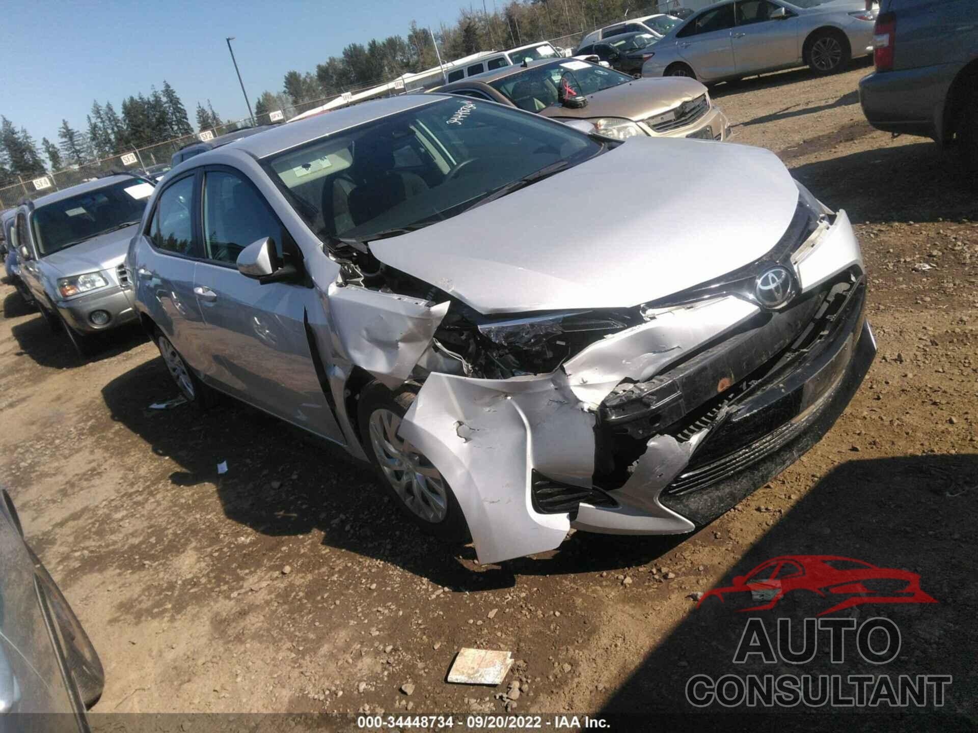 TOYOTA COROLLA 2017 - 2T1BURHE6HC851741