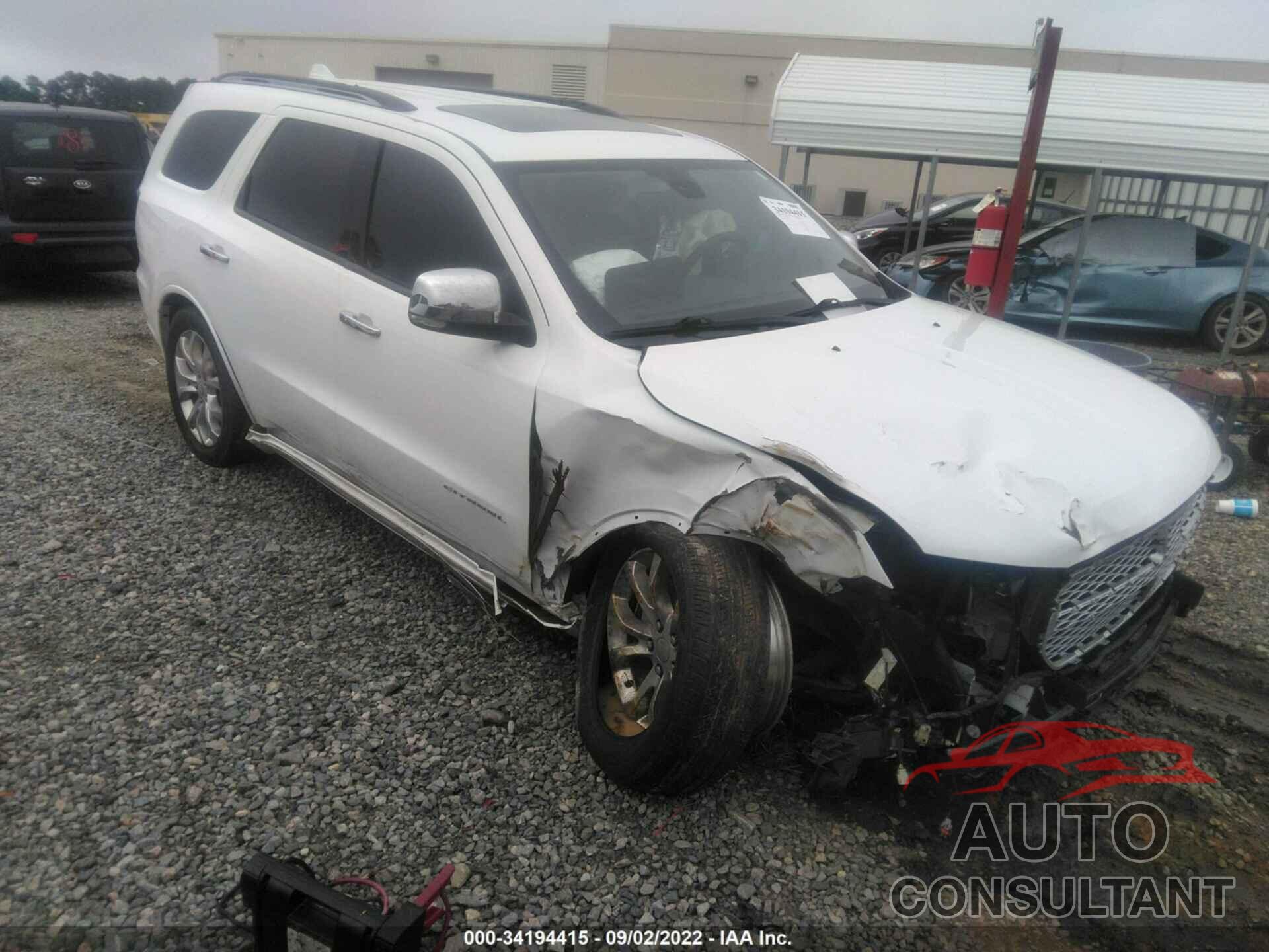 DODGE DURANGO 2018 - 1C4RDHEGXJC316537