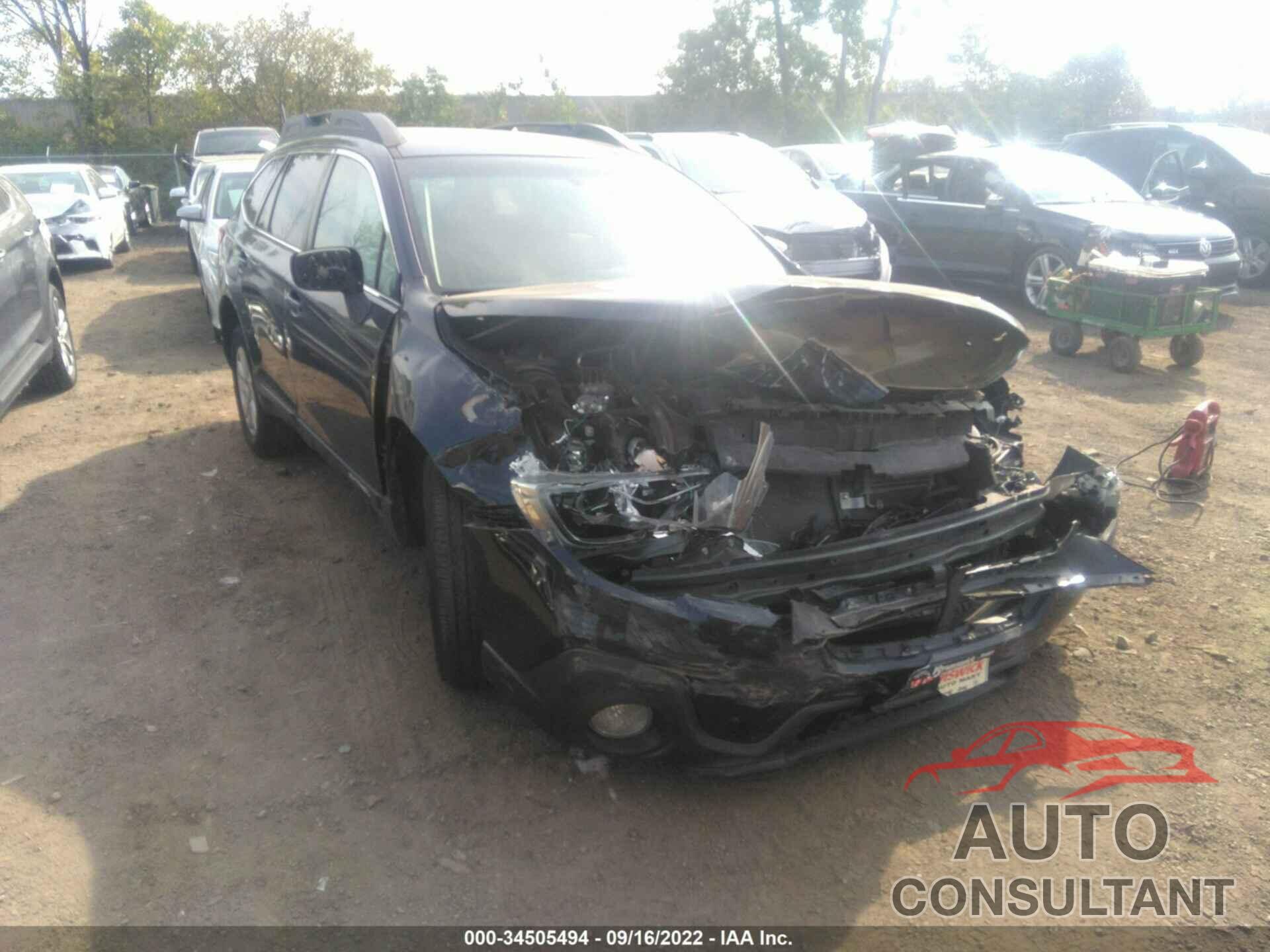 SUBARU OUTBACK 2018 - 4S4BSACC8J3360997